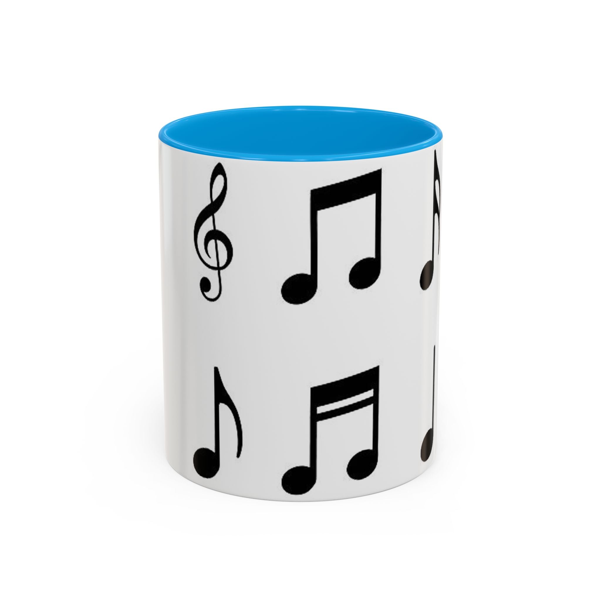 Musical Notes Coffee Mug - Colorful 11oz & 15oz