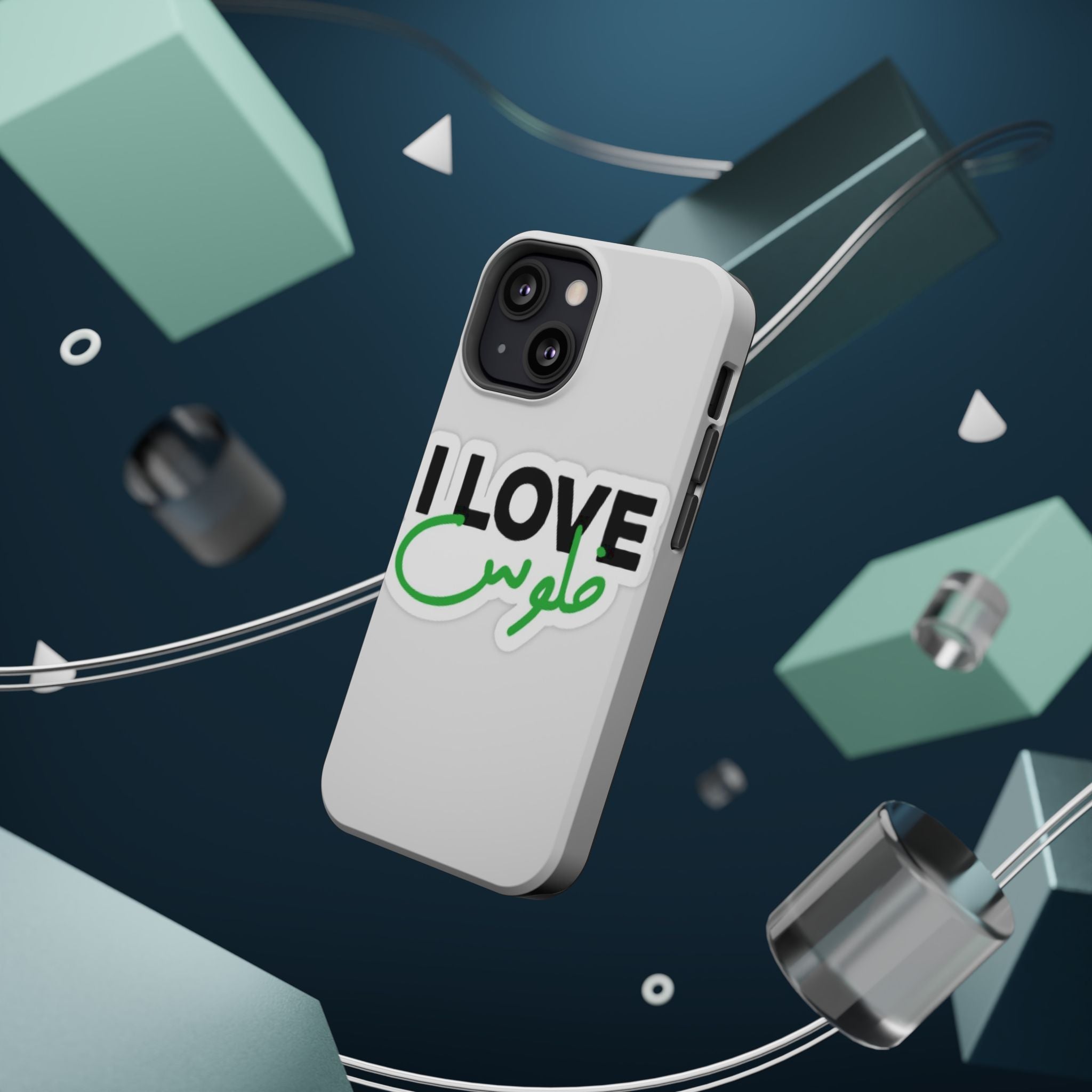 I Love قفلو Magnetic Tough Case - Stylish & Durable Phone Protection