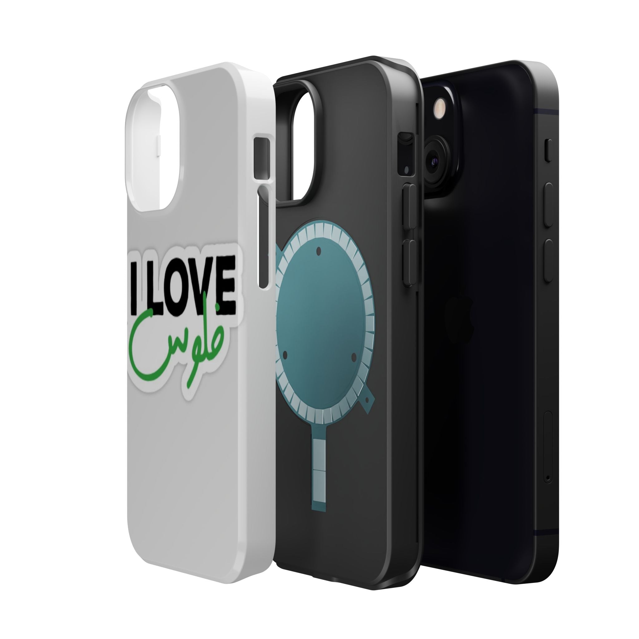 I Love قفلو Magnetic Tough Case - Stylish & Durable Phone Protection