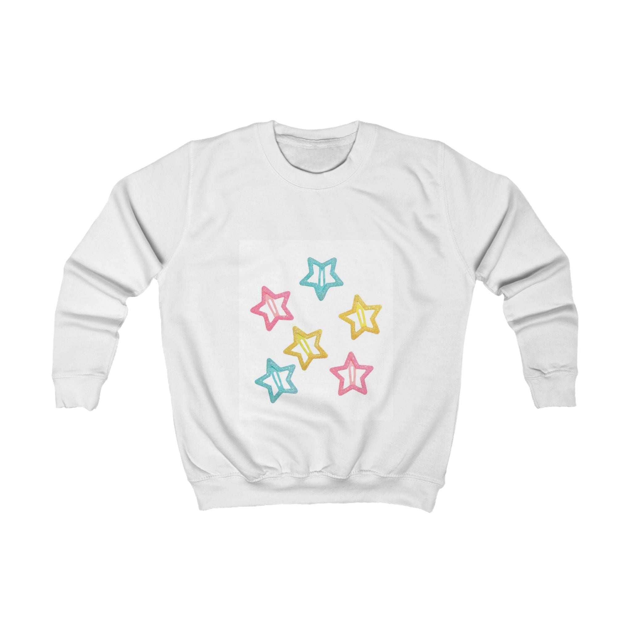 Colorful Star Kids Sweatshirt - Fun & Cozy Style for Young Adventurers