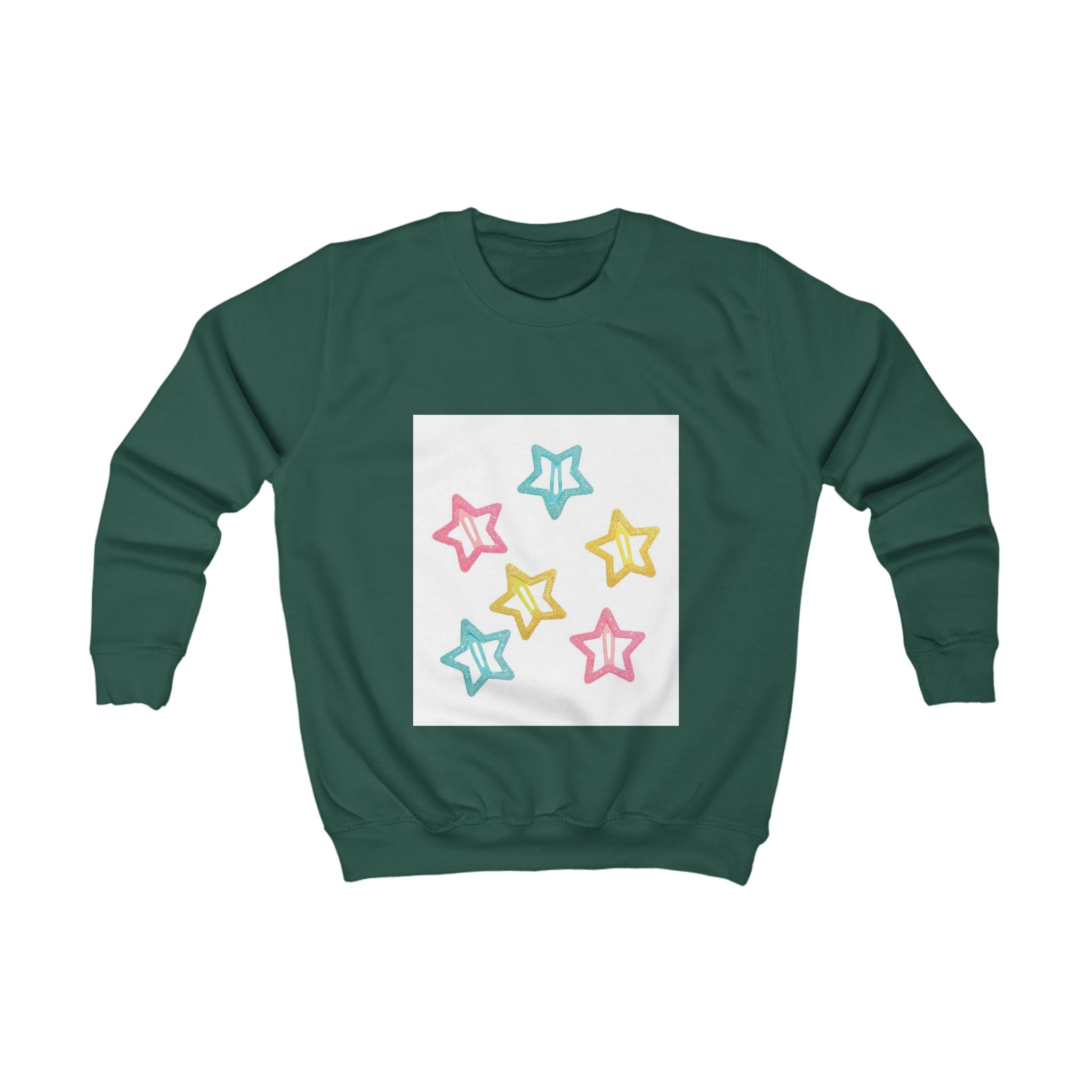 Colorful Star Kids Sweatshirt - Fun & Cozy Style for Young Adventurers