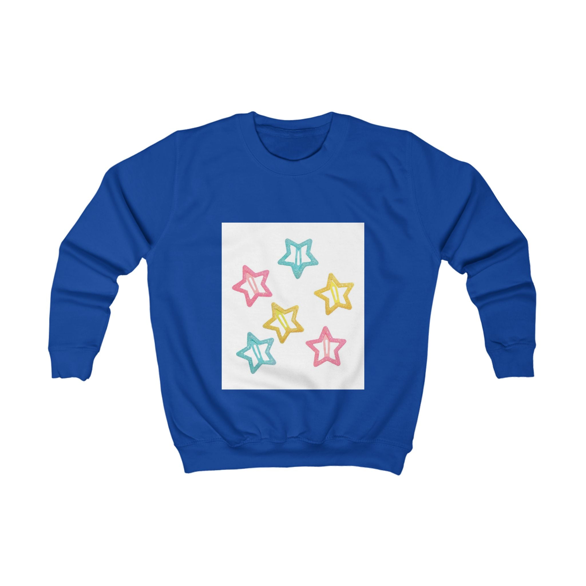 Colorful Star Kids Sweatshirt - Fun & Cozy Style for Young Adventurers