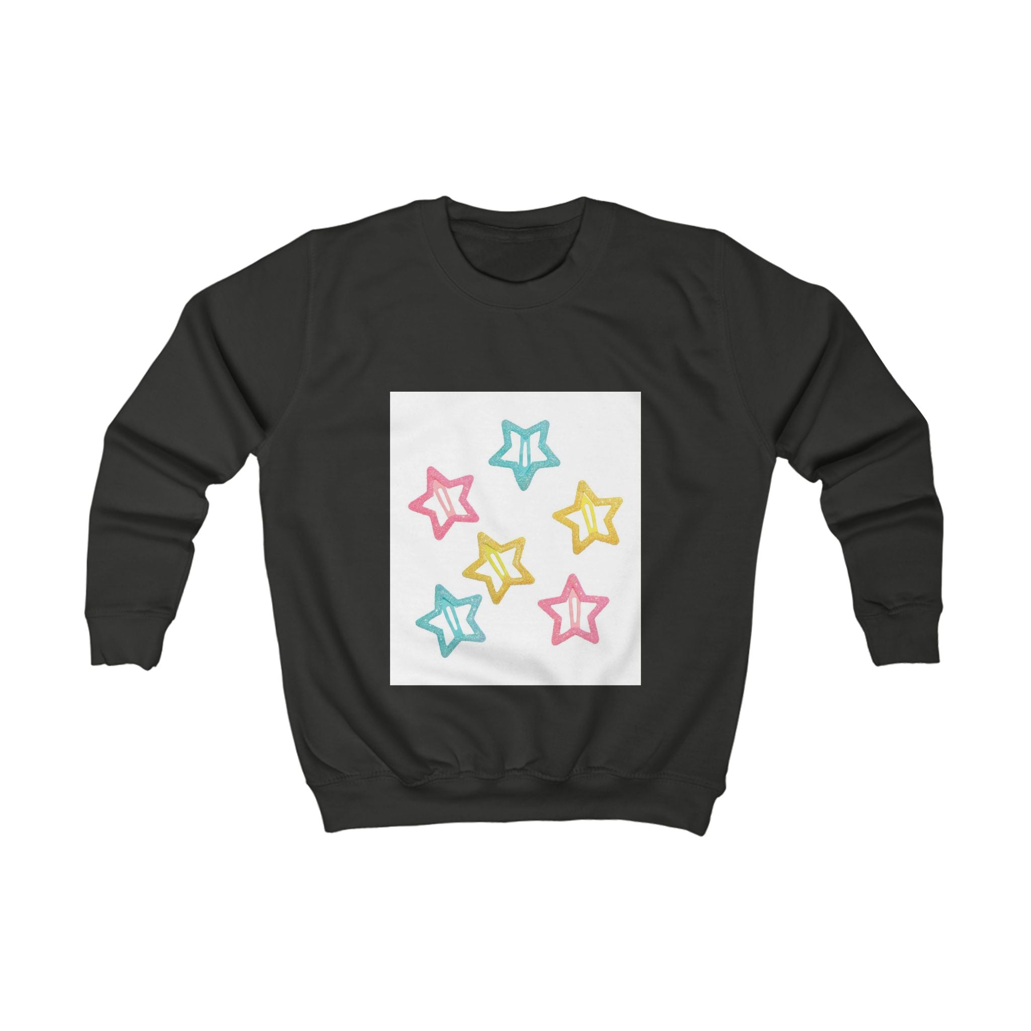 Colorful Star Kids Sweatshirt - Fun & Cozy Style for Young Adventurers