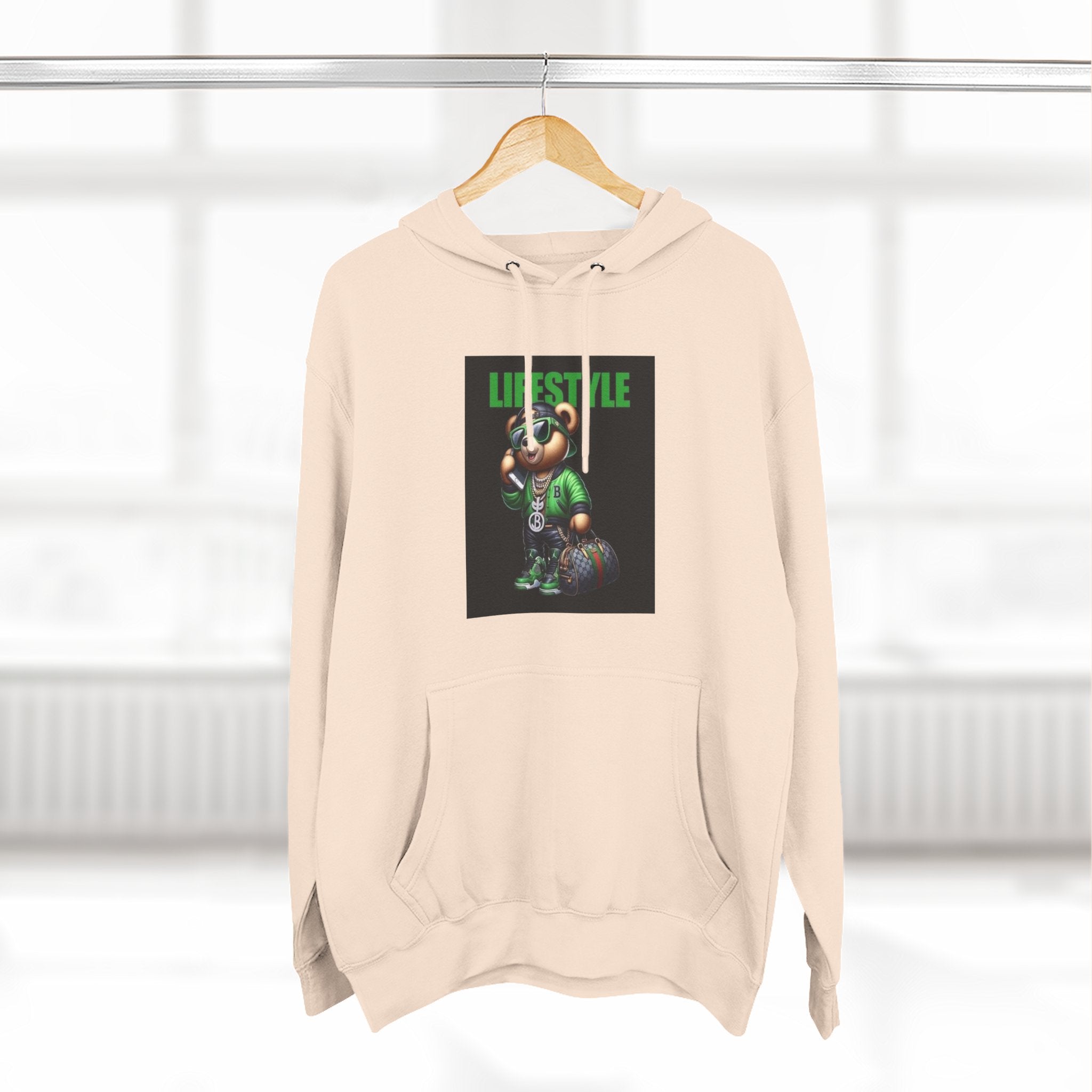Lifestyle Graphic Hoodie - Cozy Fleece for Trendsetters