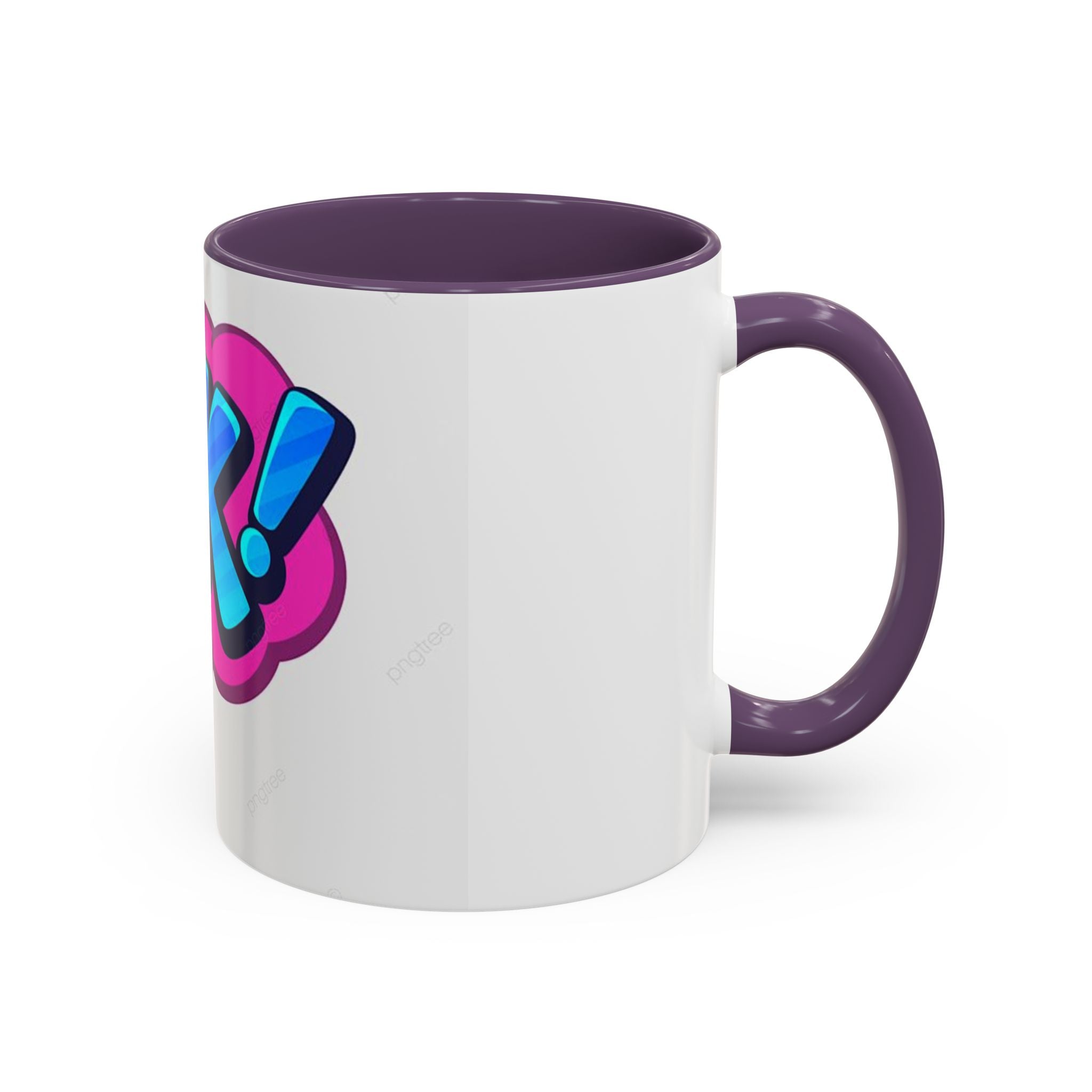 Colorful OK! Accent Coffee Mug - Fun and Inspirational Drinkware