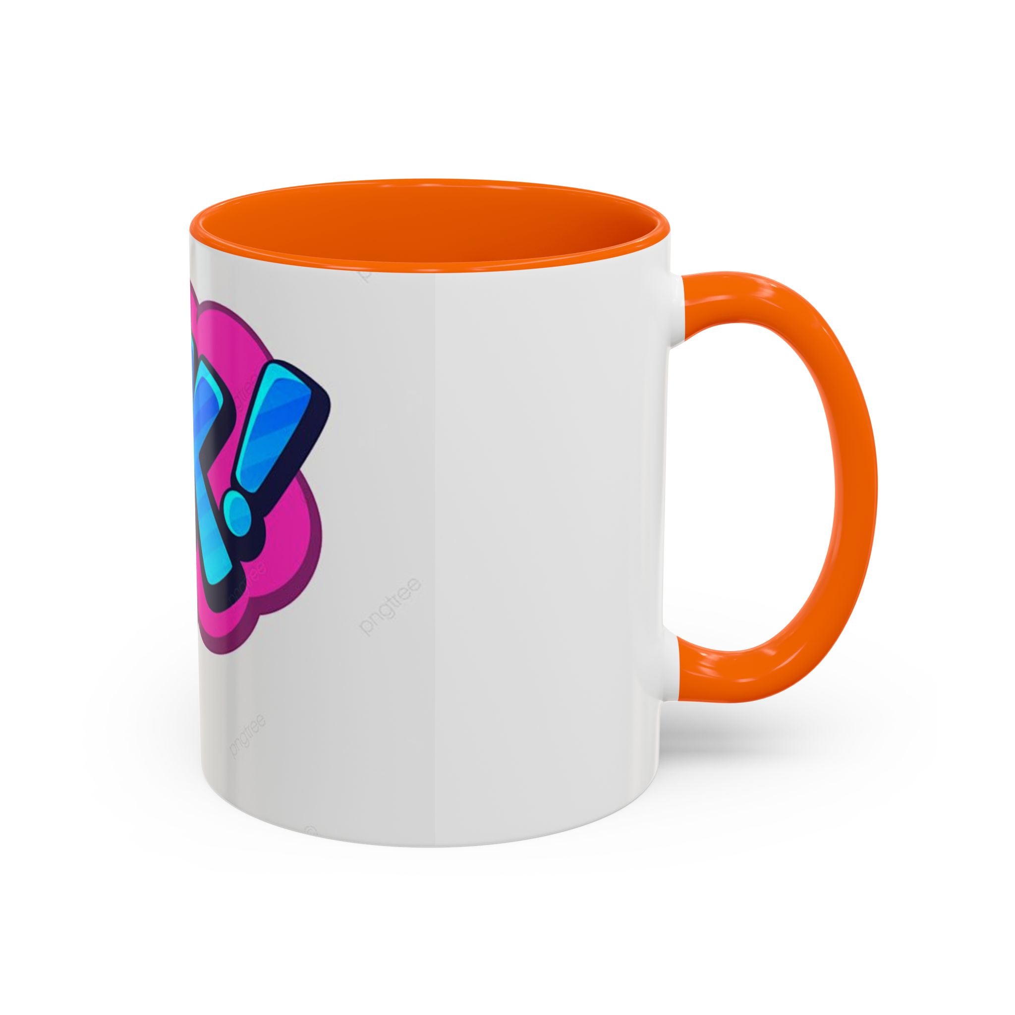 Colorful OK! Accent Coffee Mug - Fun and Inspirational Drinkware