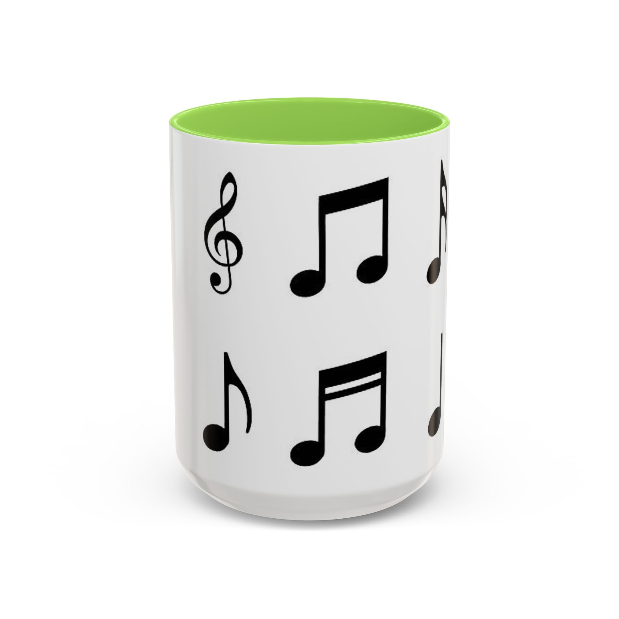 Musical Notes Coffee Mug - Colorful 11oz & 15oz
