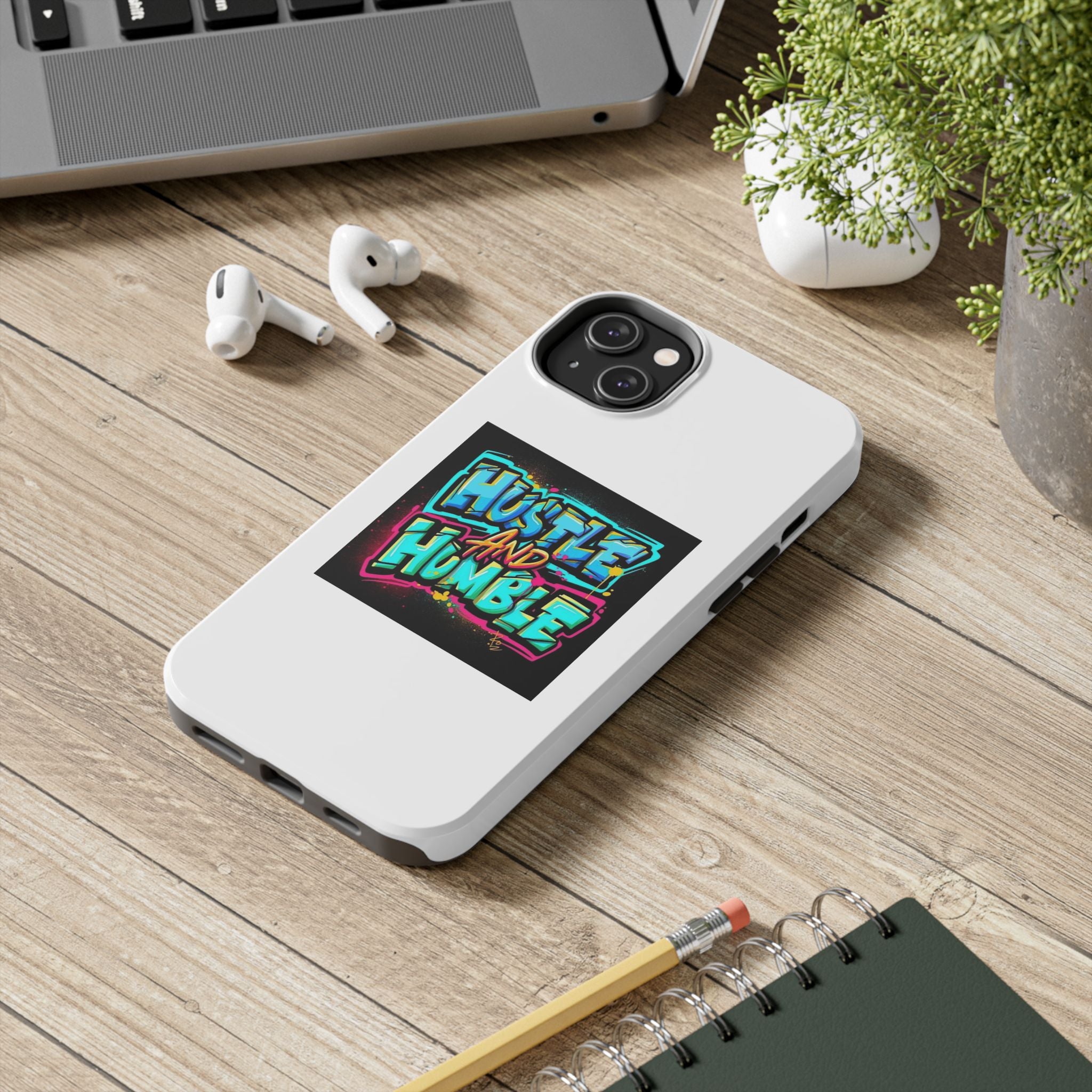 Hustle and Humble Phone Case - Tough, Stylish Protection for Hustlers