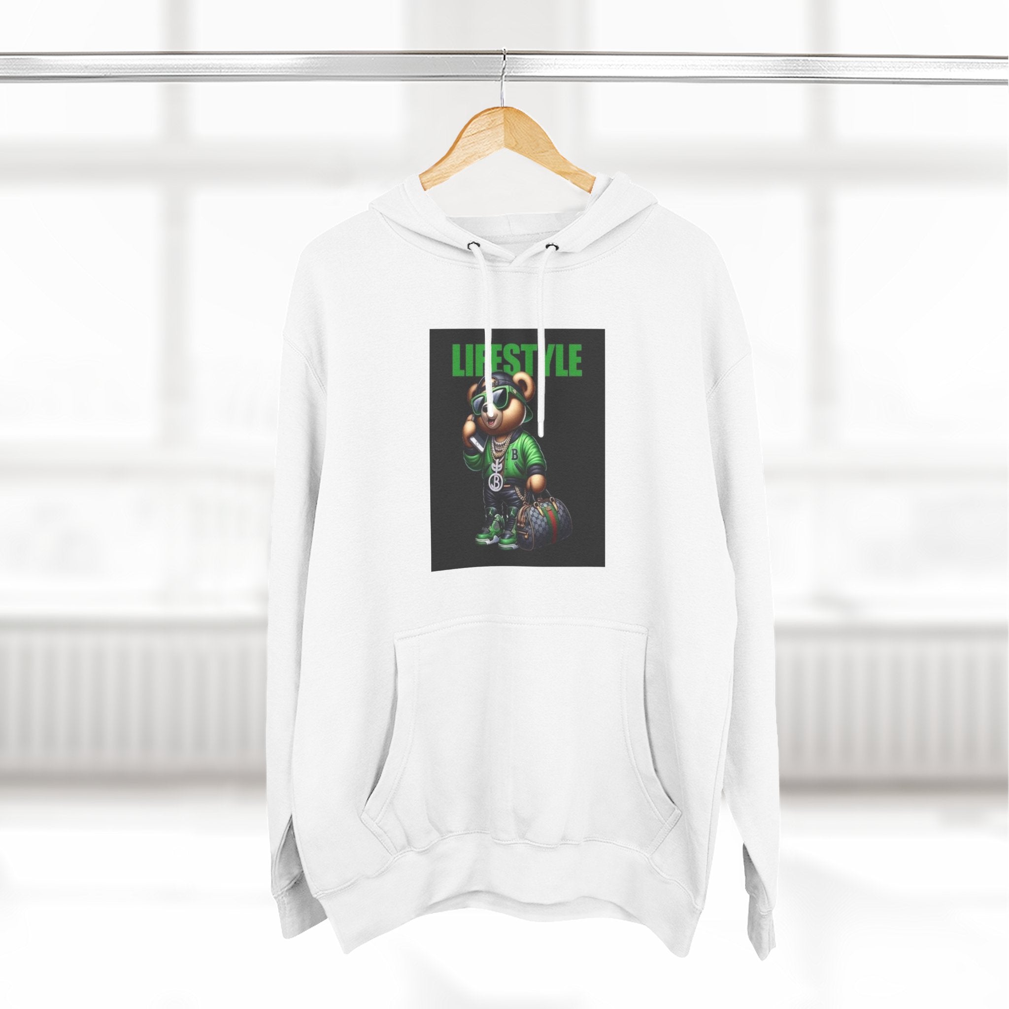 Lifestyle Graphic Hoodie - Cozy Fleece for Trendsetters