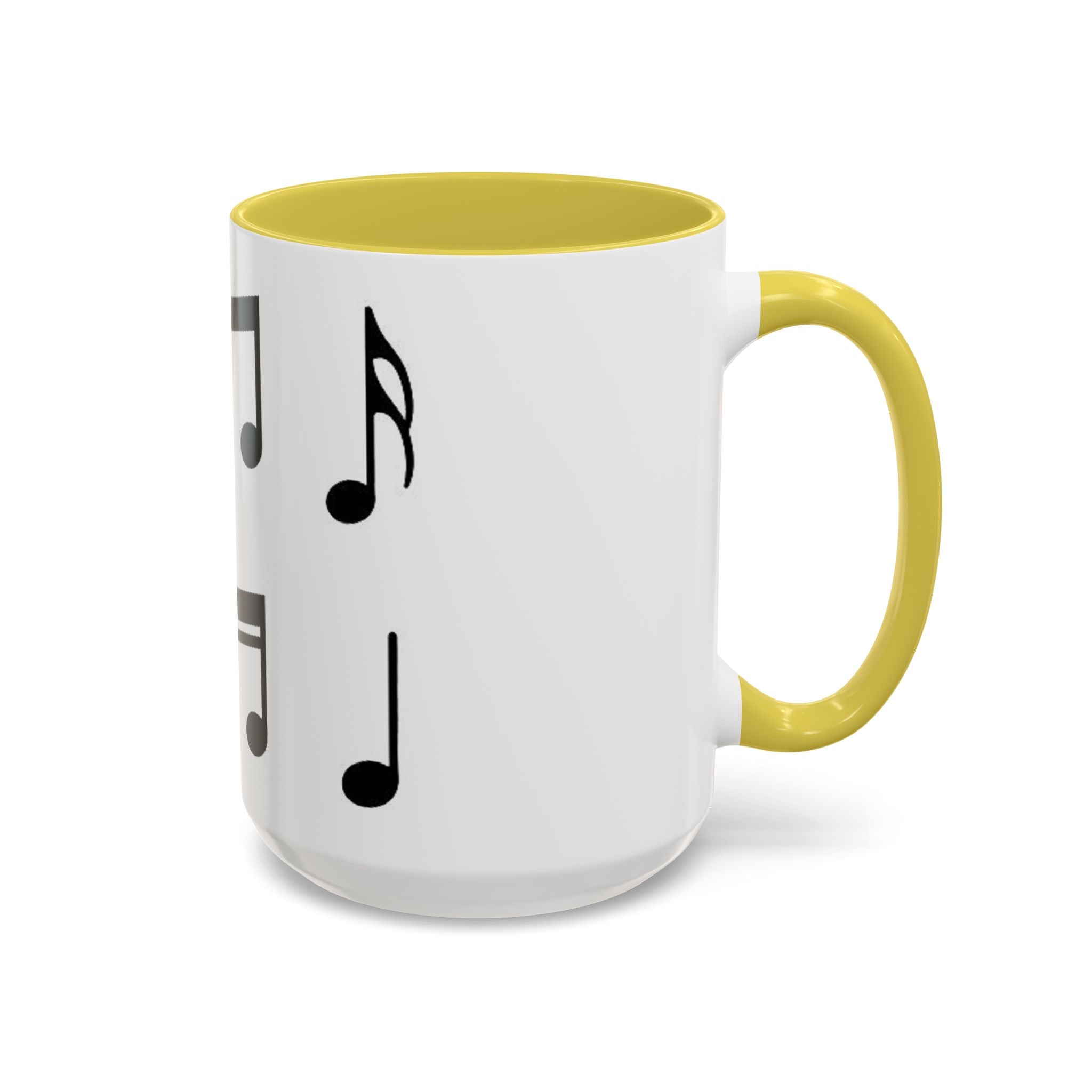 Musical Notes Coffee Mug - Colorful 11oz & 15oz