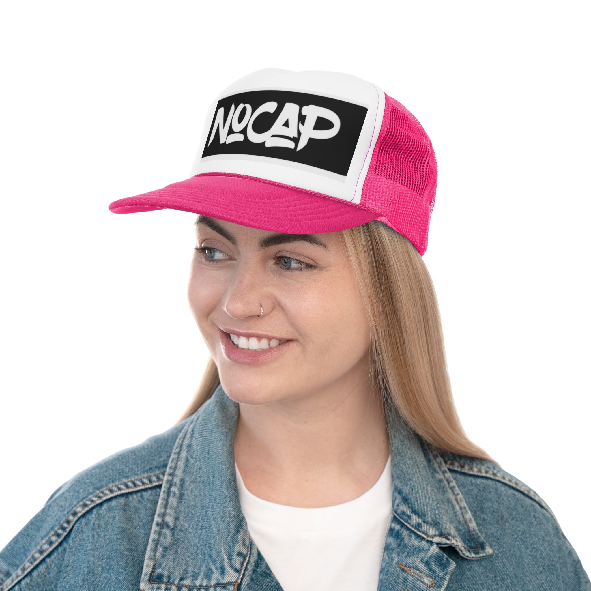 Trendy 'No Cap' Trucker Cap - Stylish Hat for Casual Wear