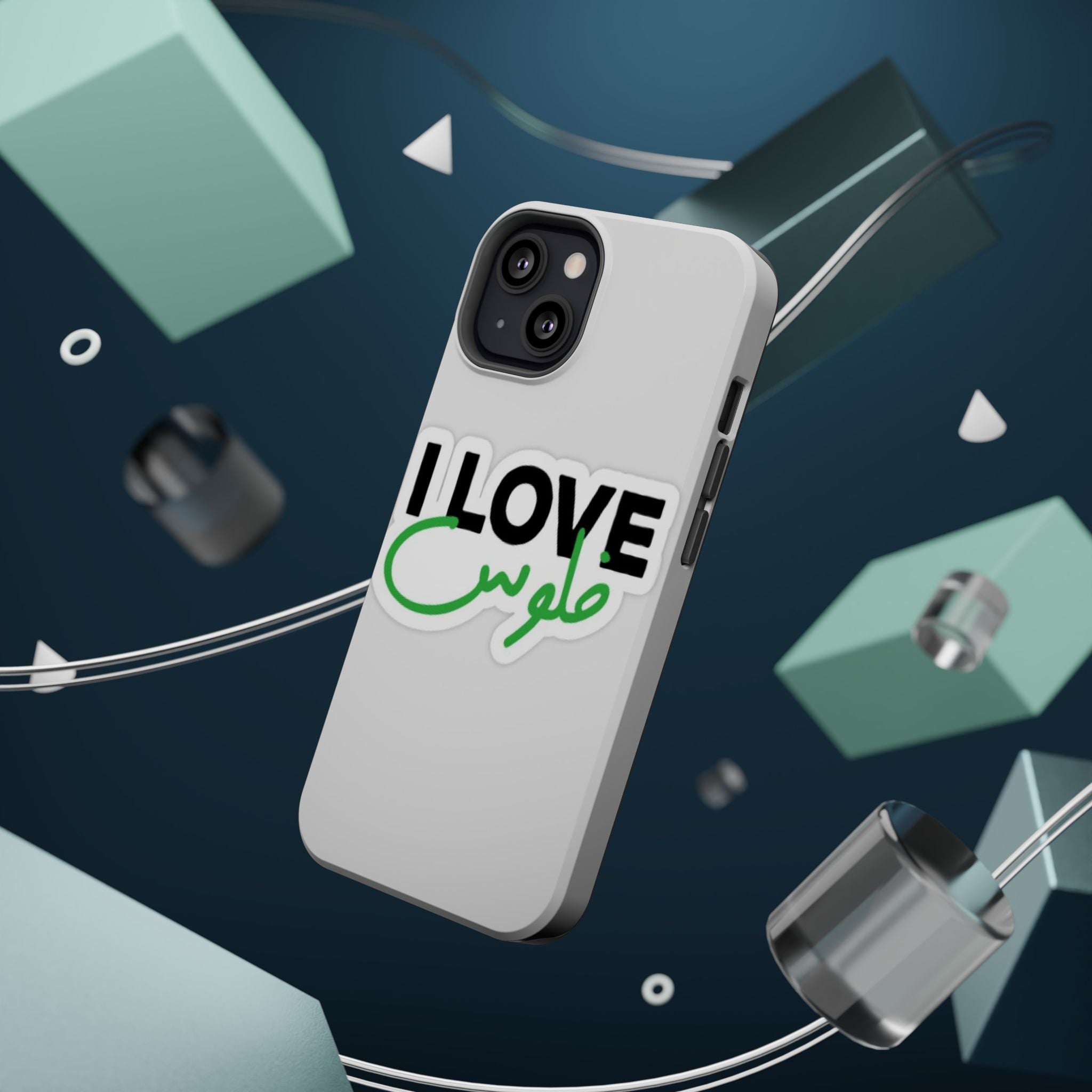 I Love قفلو Magnetic Tough Case - Stylish & Durable Phone Protection