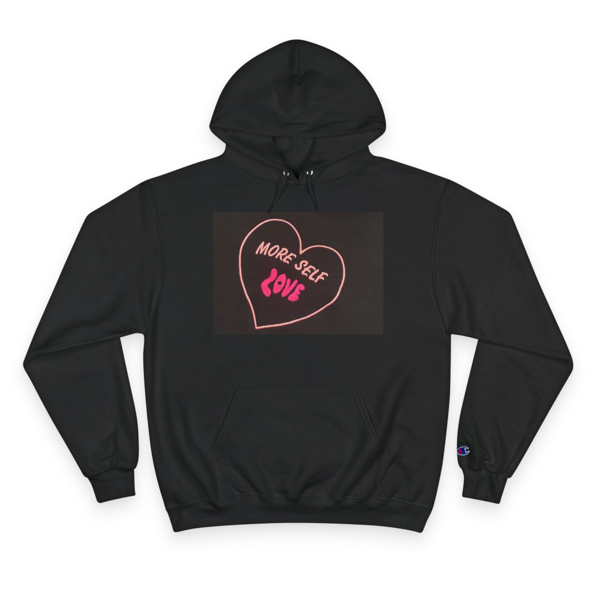 Self Love Champion Hoodie - White Casual Sweatshirt