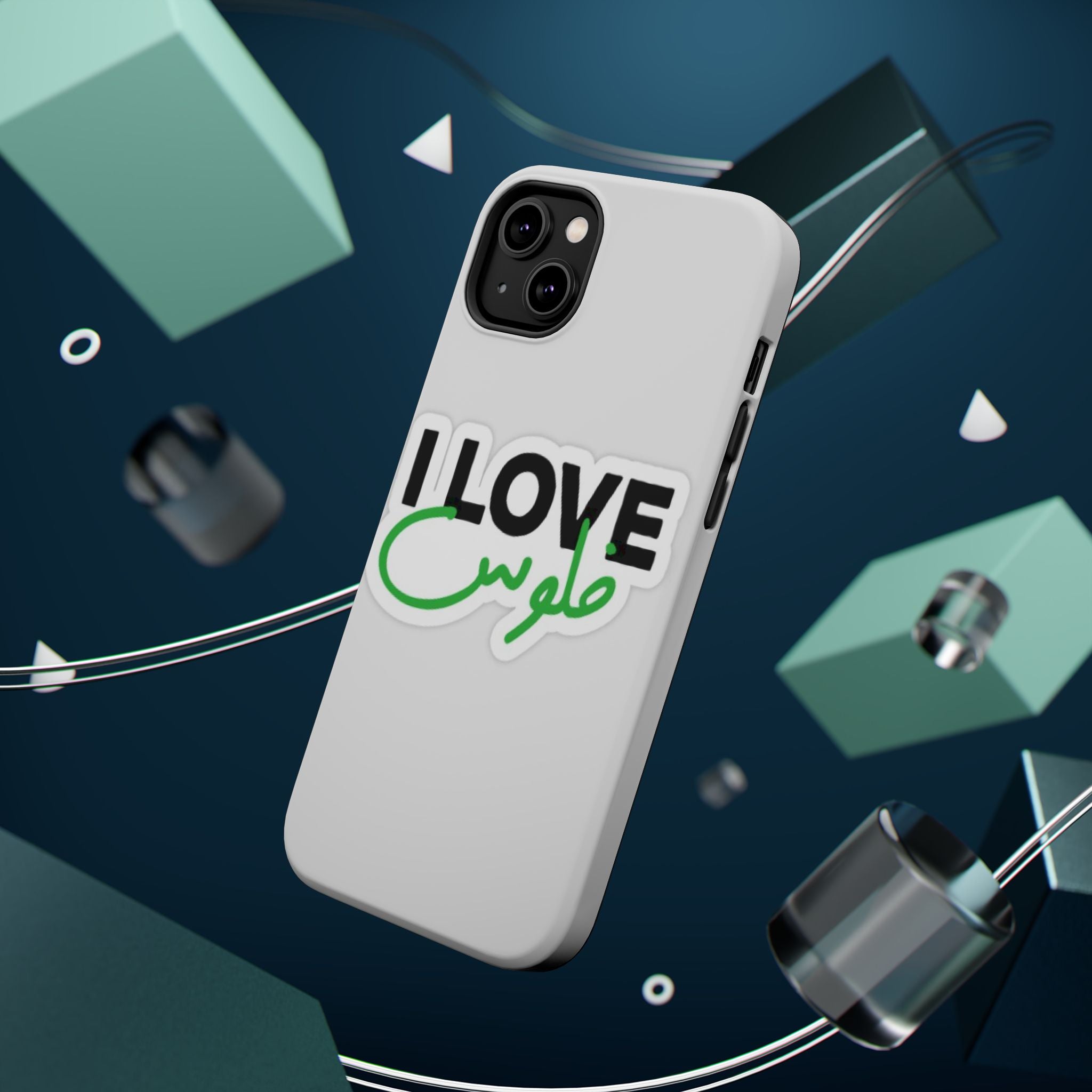 I Love قفلو Magnetic Tough Case - Stylish & Durable Phone Protection