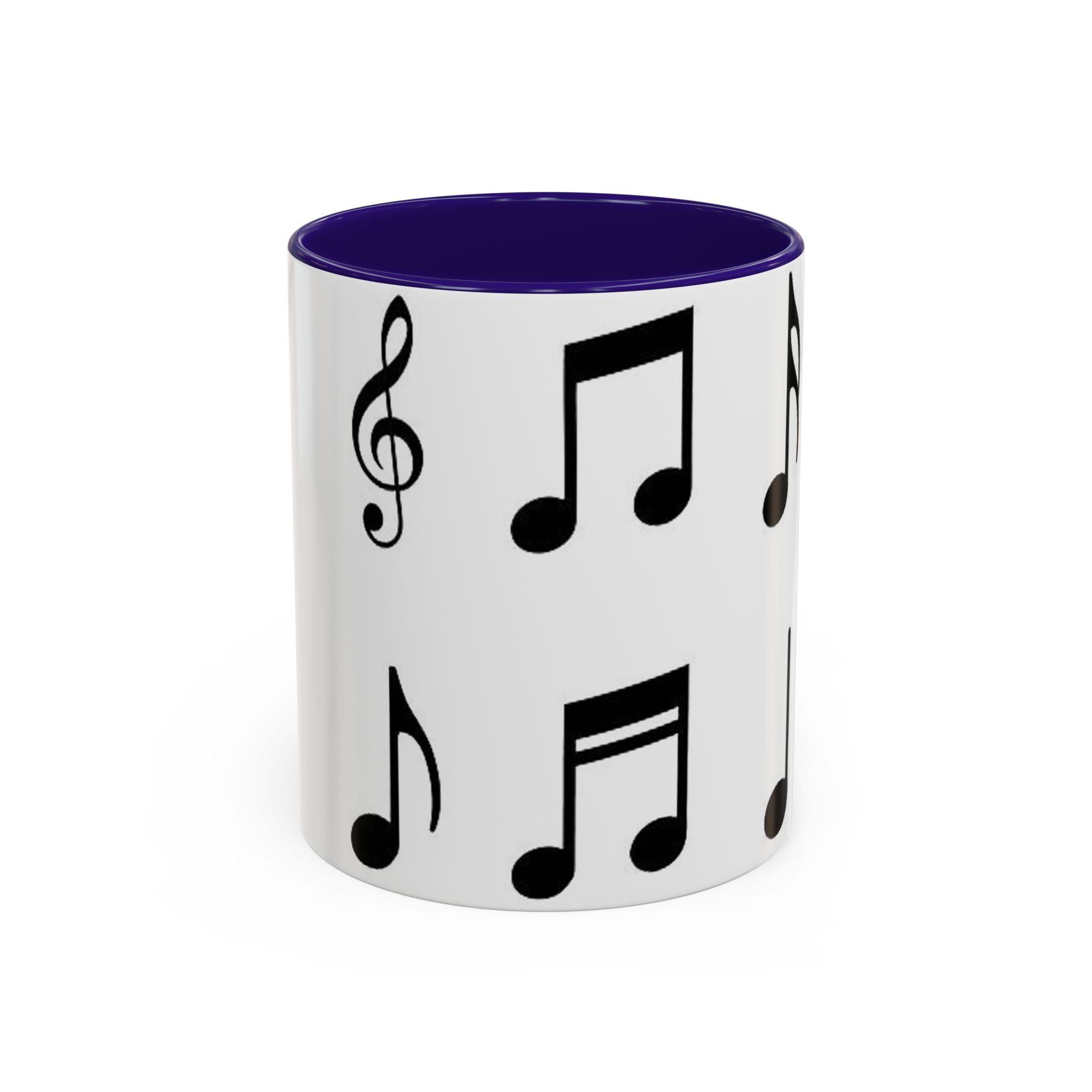 Musical Notes Coffee Mug - Colorful 11oz & 15oz