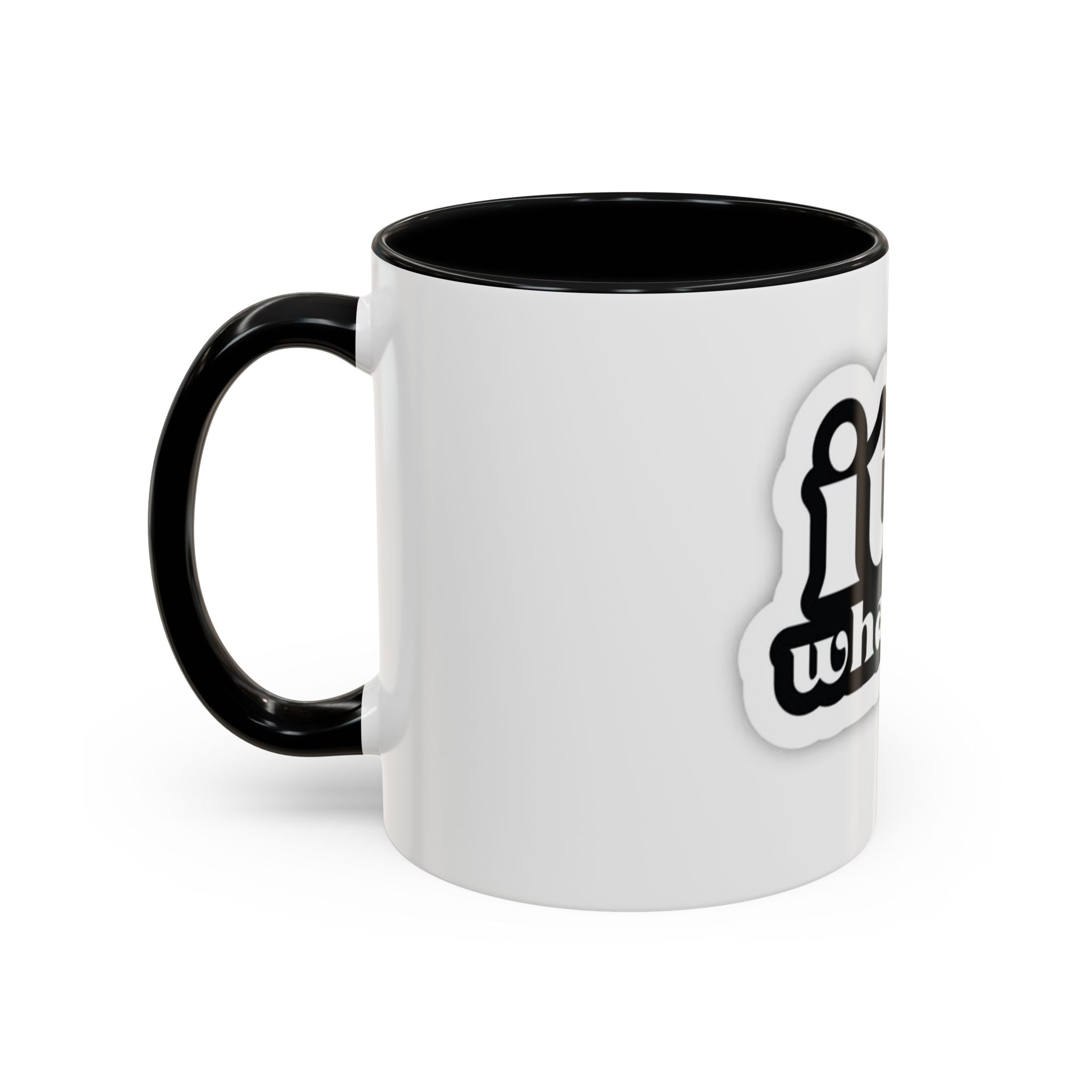 It Is What It Is Accent Coffee Mug - Stylish 11oz & 15oz Coffee Cups for Everyday Use