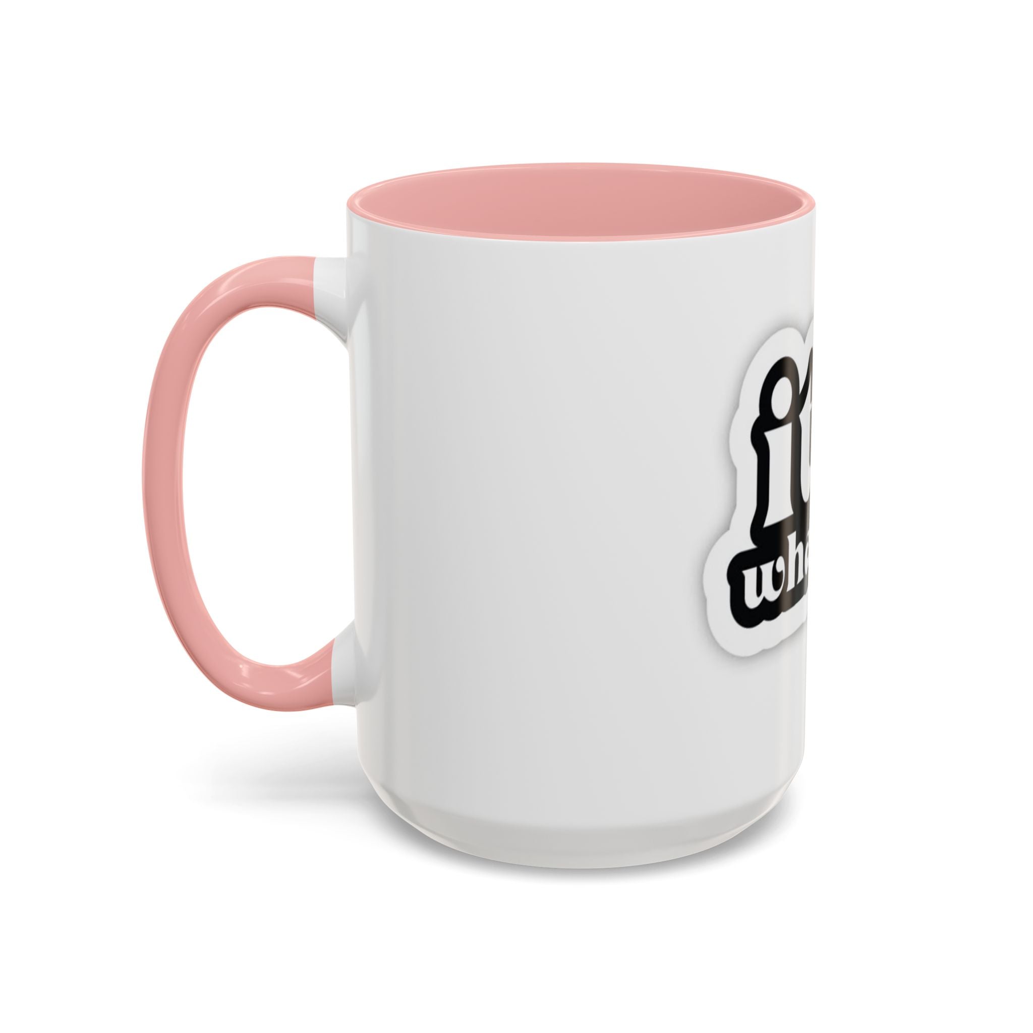 It Is What It Is Accent Coffee Mug - Stylish 11oz & 15oz Coffee Cups for Everyday Use
