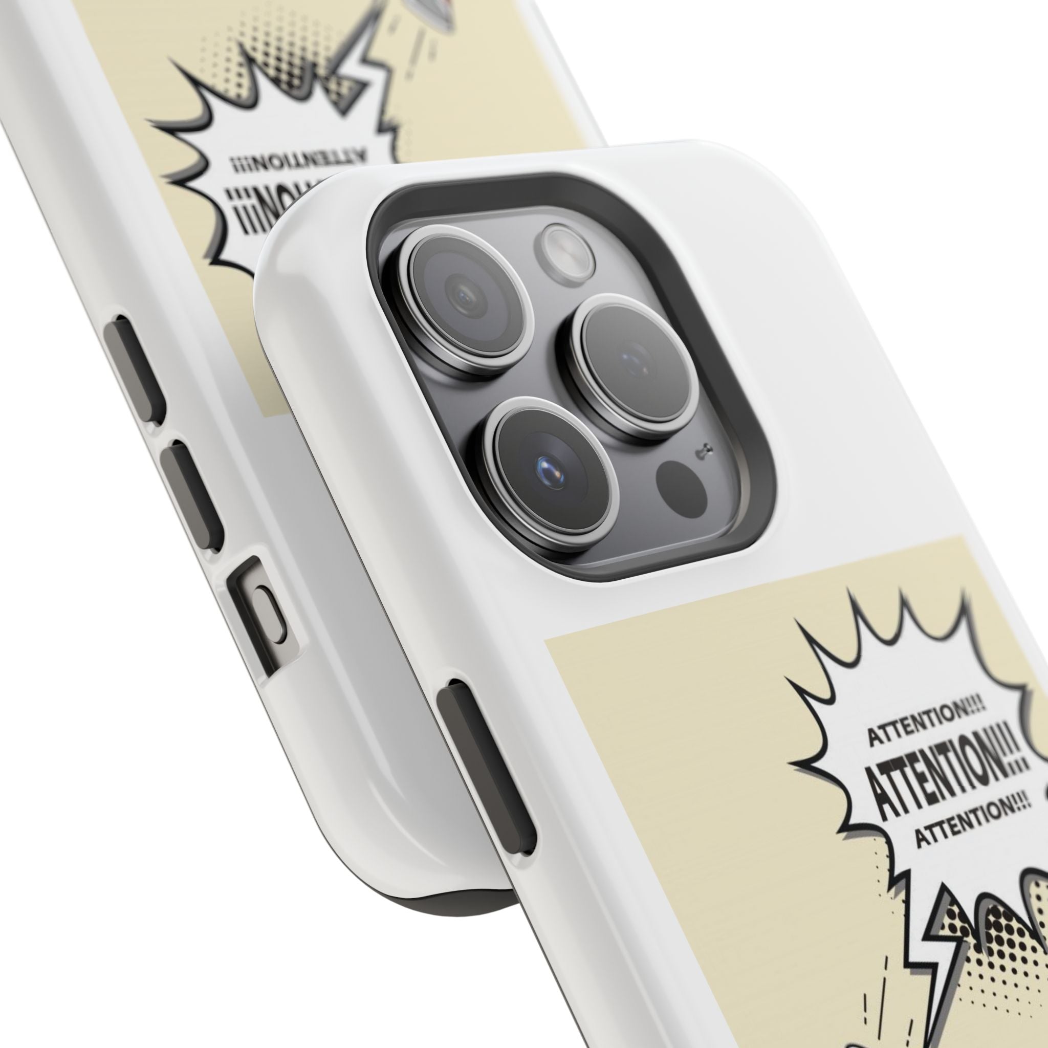 Attention Call Magnetic Tough Cases - Perfect for Gamers & Announcements