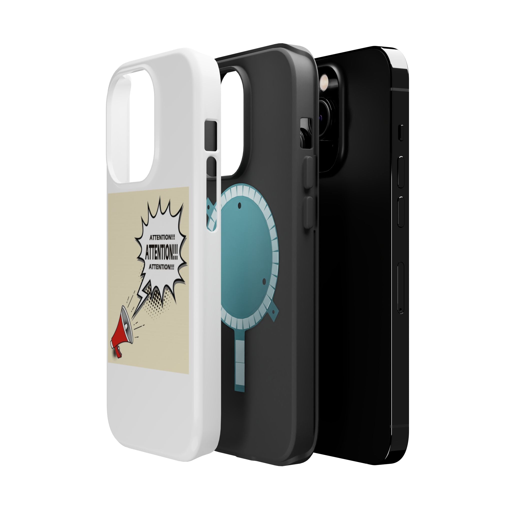 Attention Call Magnetic Tough Cases - Perfect for Gamers & Announcements