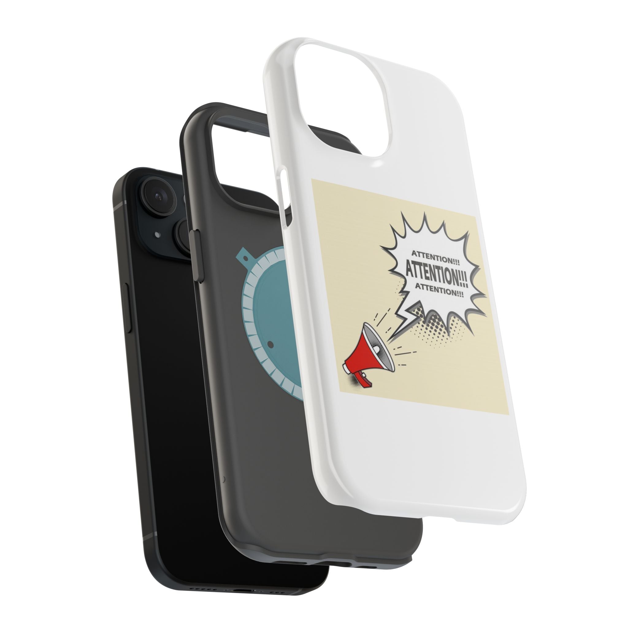 Attention Call Magnetic Tough Cases - Perfect for Gamers & Announcements