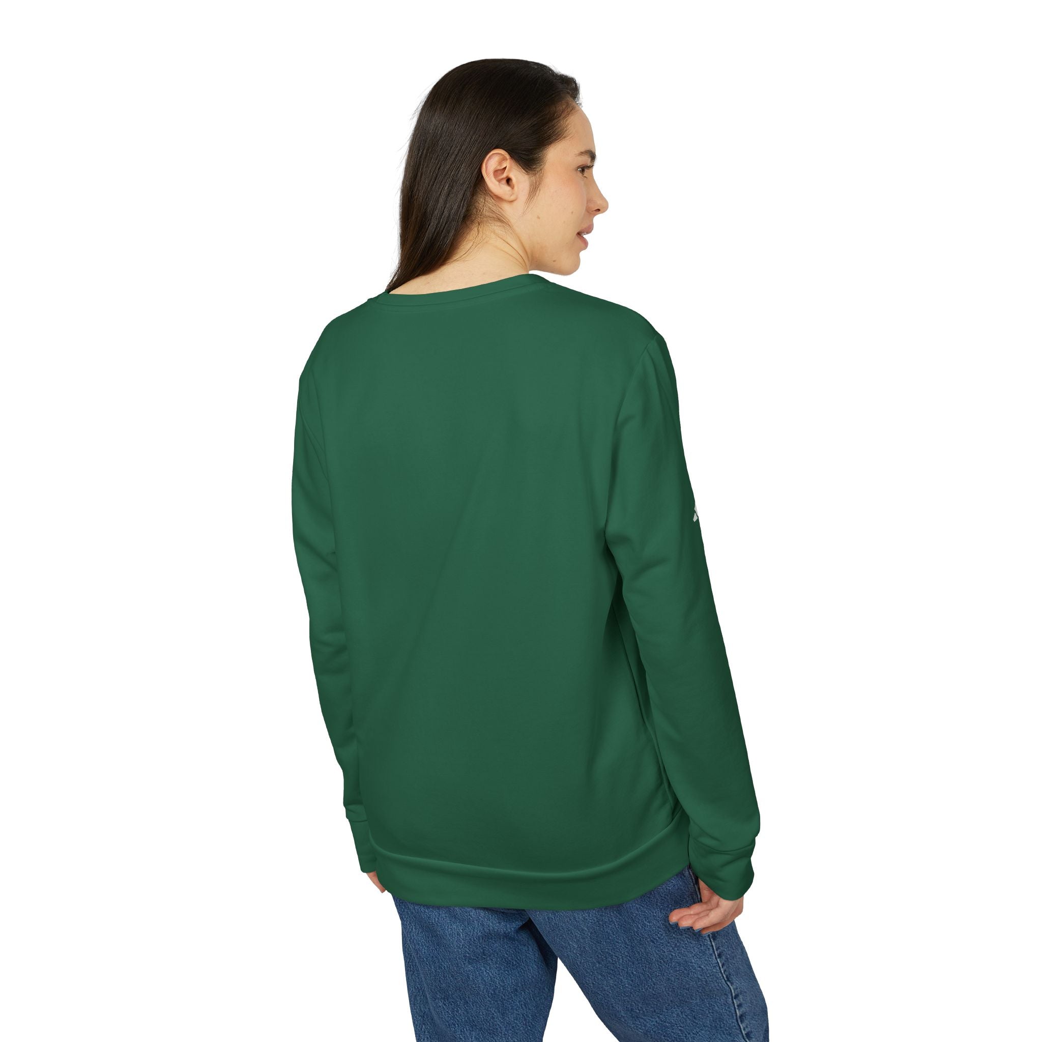 Urban Skyline Fleece Sweatshirt - Unisex Adidas Crewneck