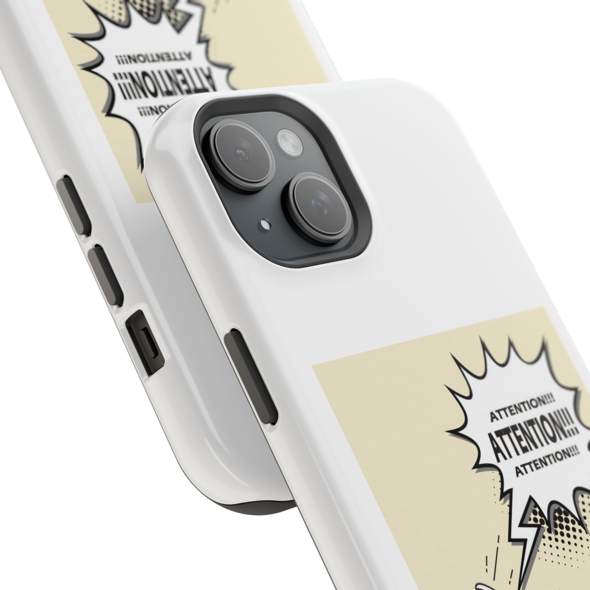 Attention Call Magnetic Tough Cases - Perfect for Gamers & Announcements