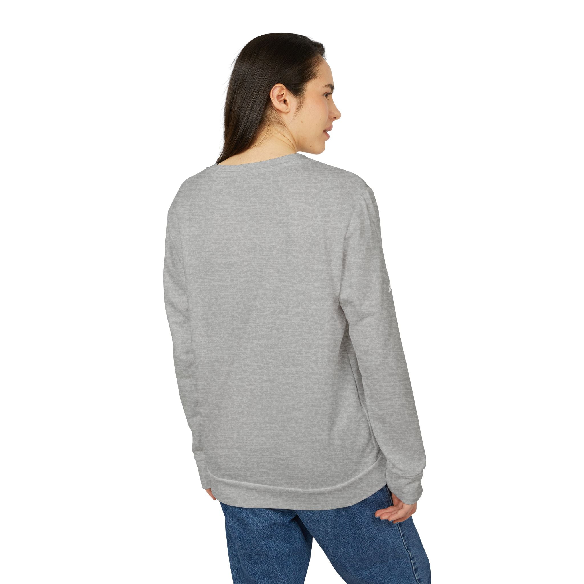 Urban Skyline Fleece Sweatshirt - Unisex Adidas Crewneck
