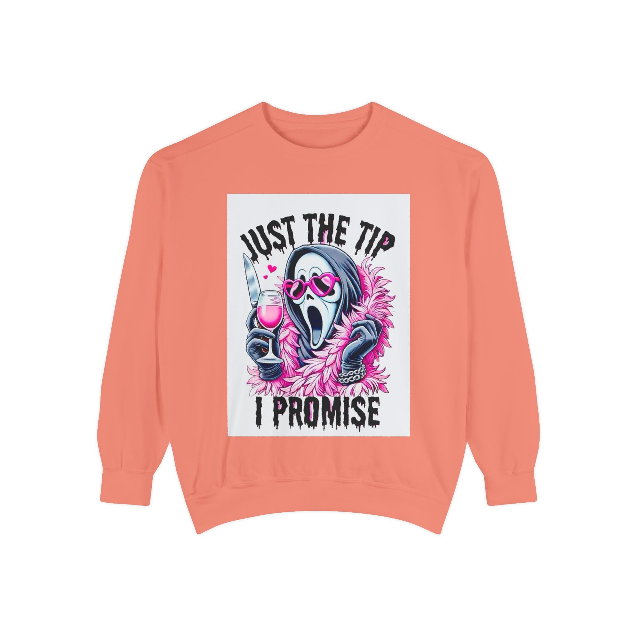 Funny Unisex Sweatshirt - "Just the Tip I Promise"