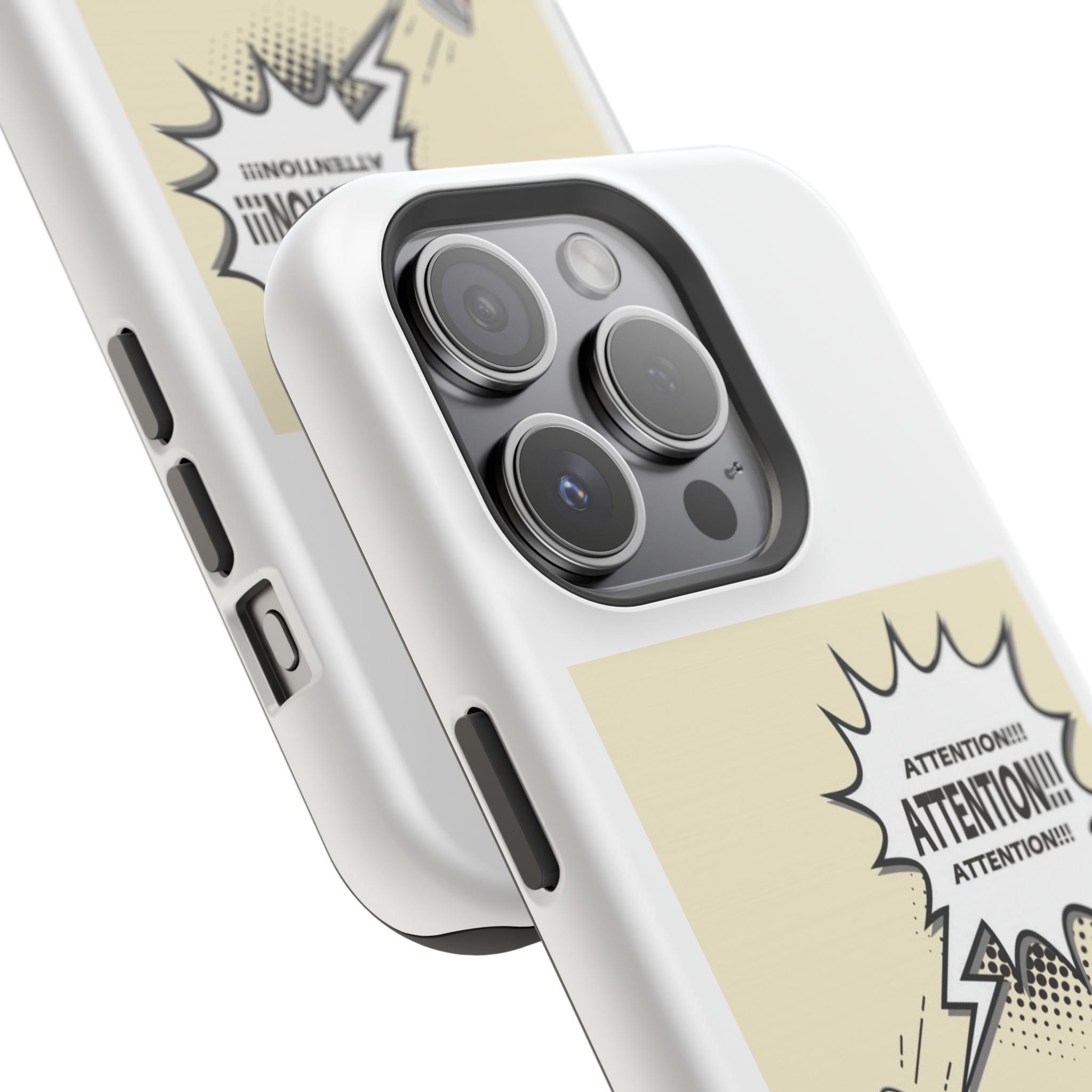 Attention Call Magnetic Tough Cases - Perfect for Gamers & Announcements