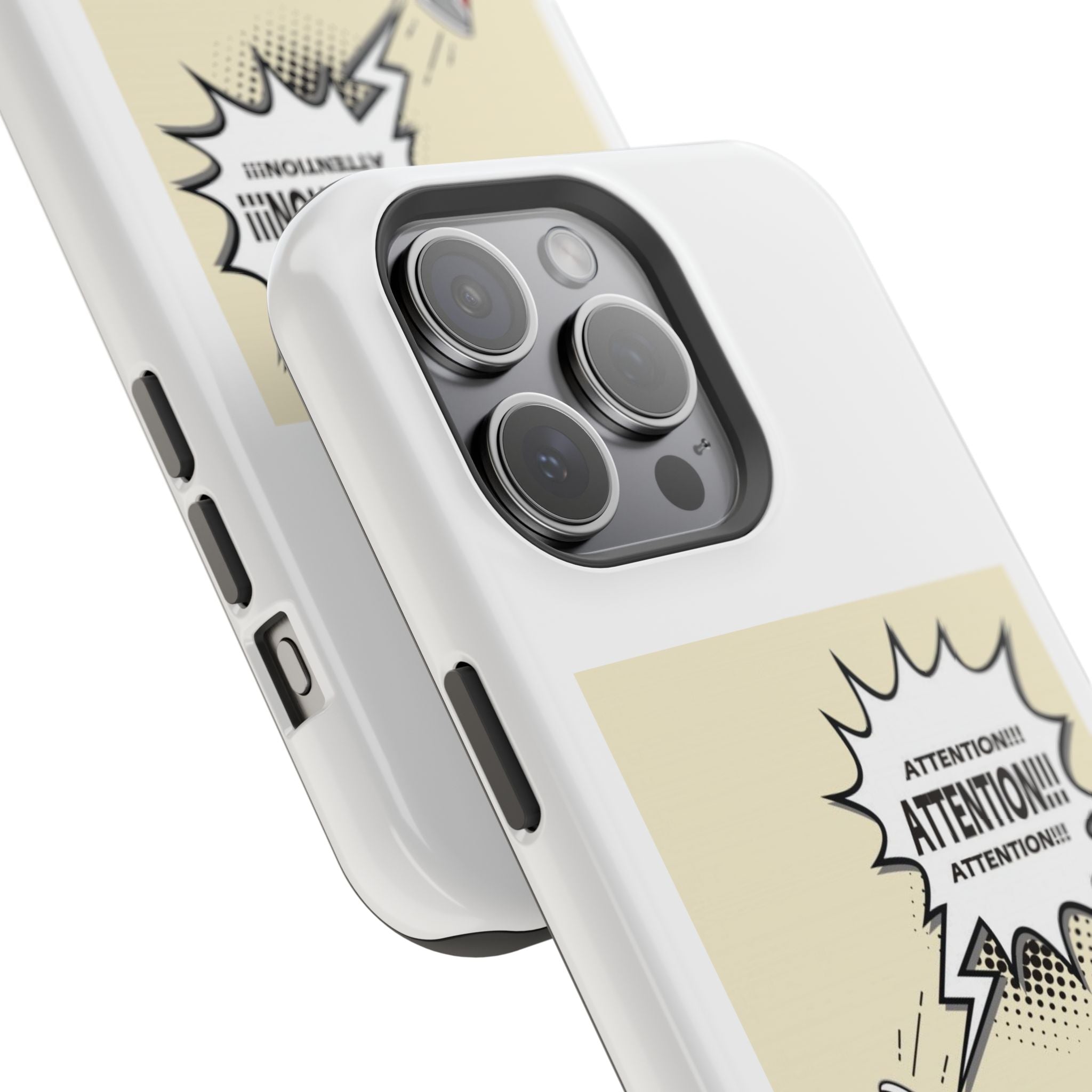 Attention Call Magnetic Tough Cases - Perfect for Gamers & Announcements
