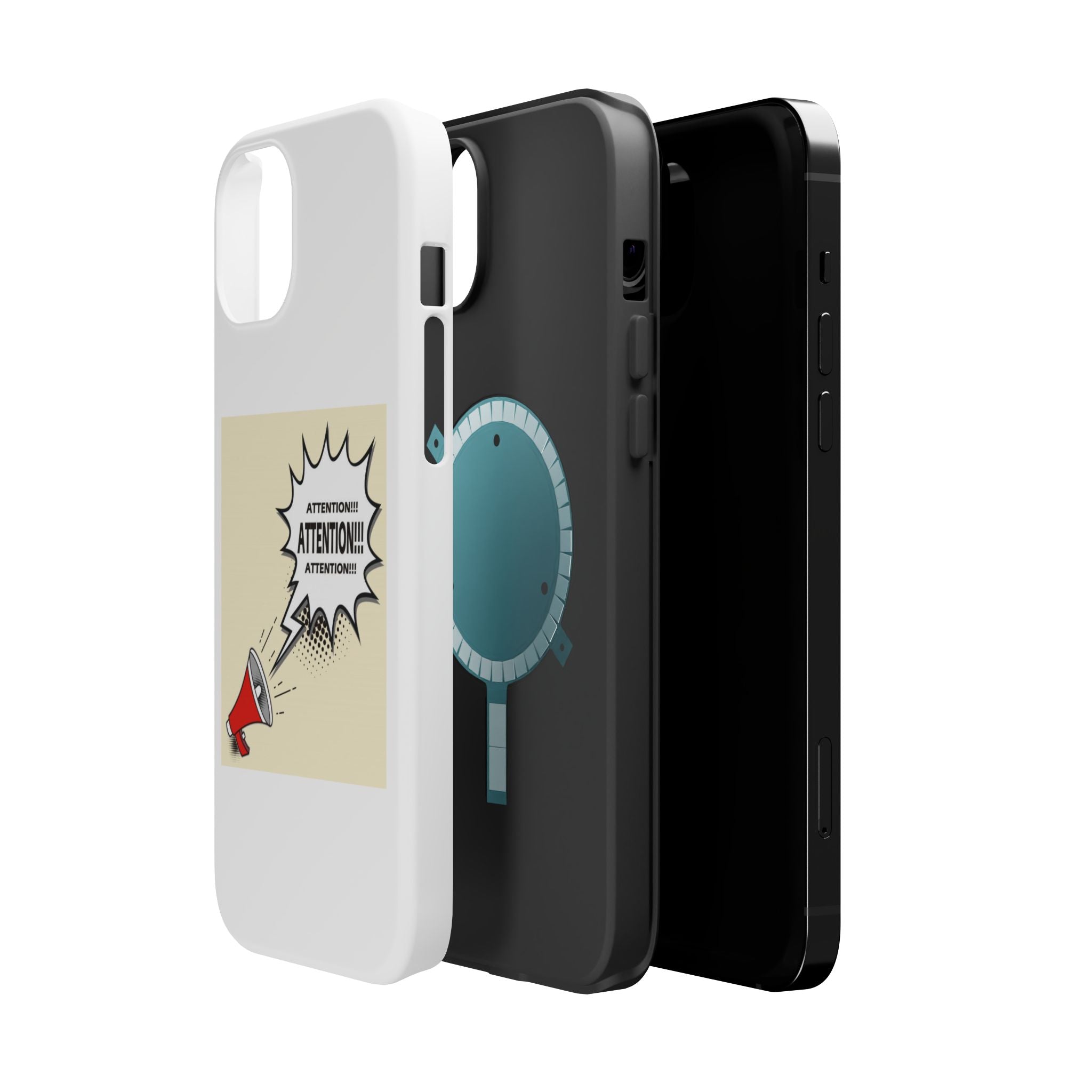 Attention Call Magnetic Tough Cases - Perfect for Gamers & Announcements