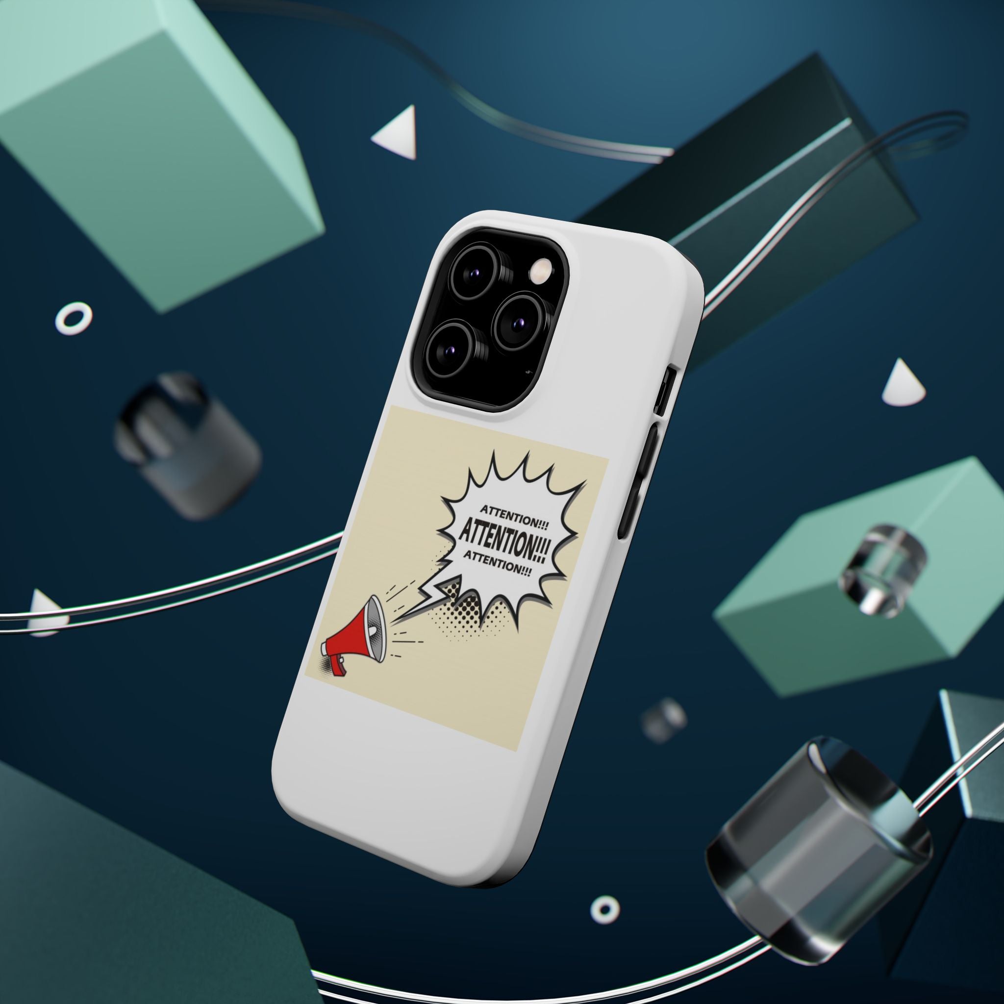 Attention Call Magnetic Tough Cases - Perfect for Gamers & Announcements