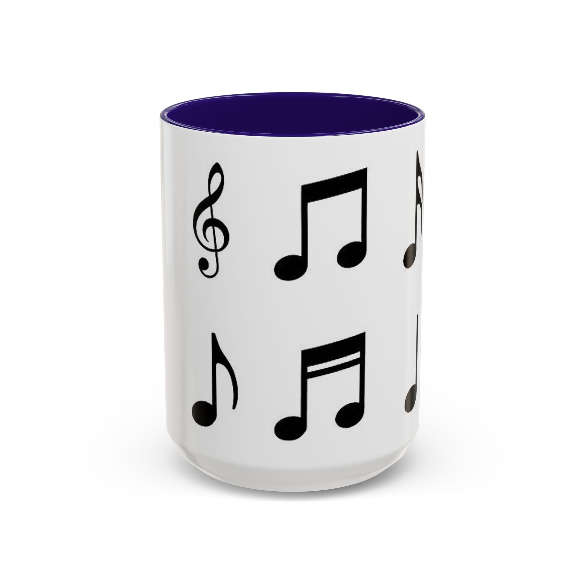 Musical Notes Coffee Mug - Colorful 11oz & 15oz