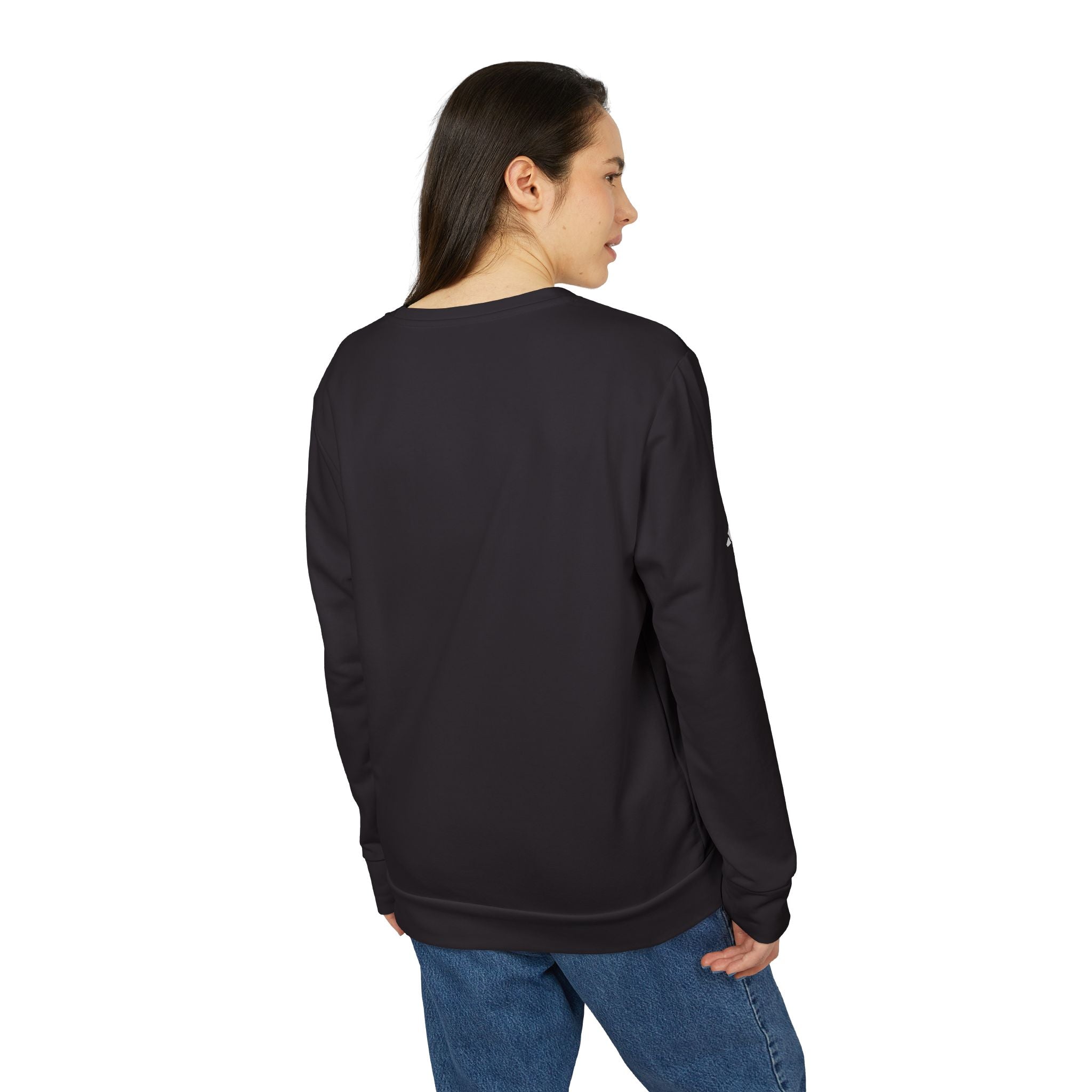 Urban Skyline Fleece Sweatshirt - Unisex Adidas Crewneck