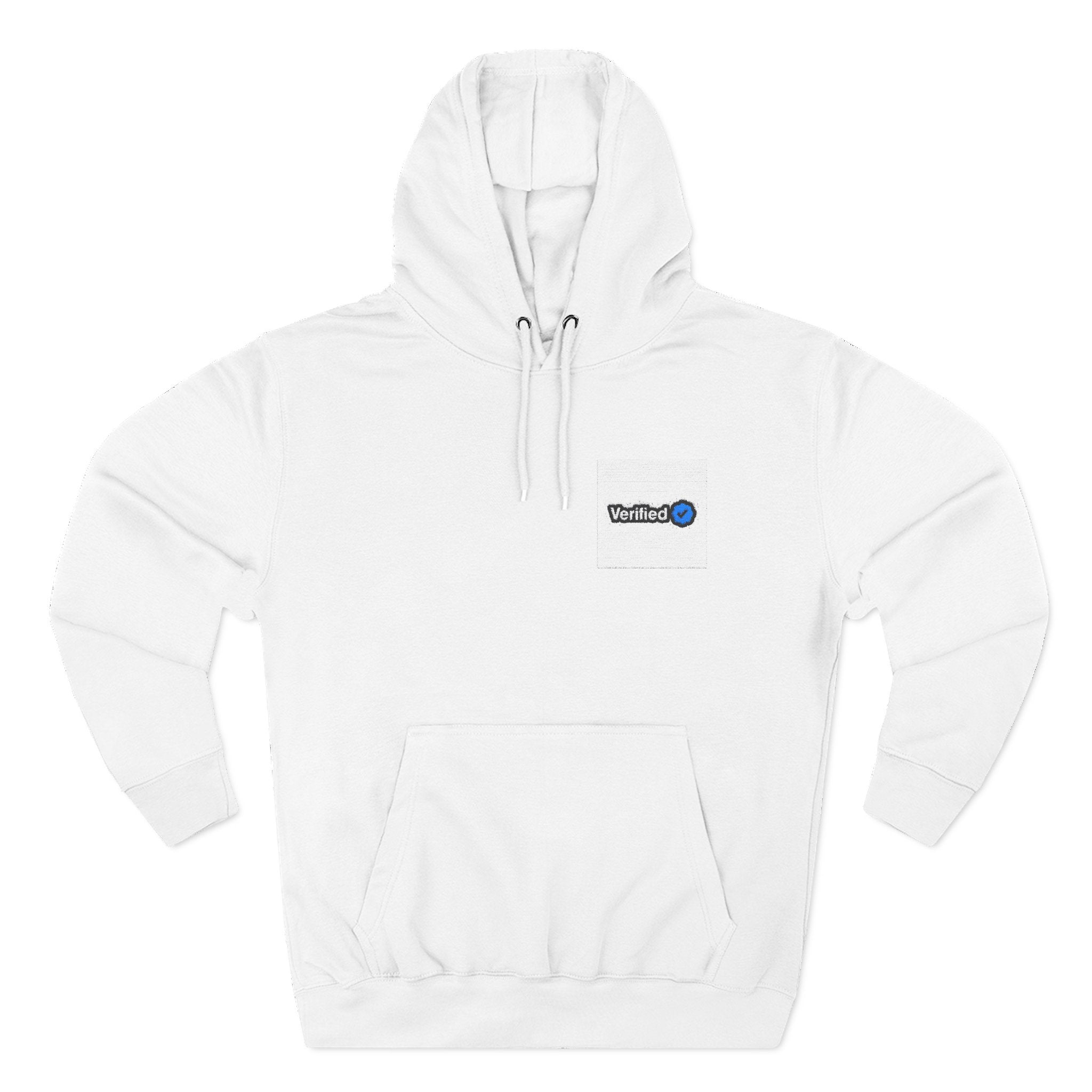 Premium Three-Panel Fleece Hoodie - Comfortable & Stylish Casual Wear