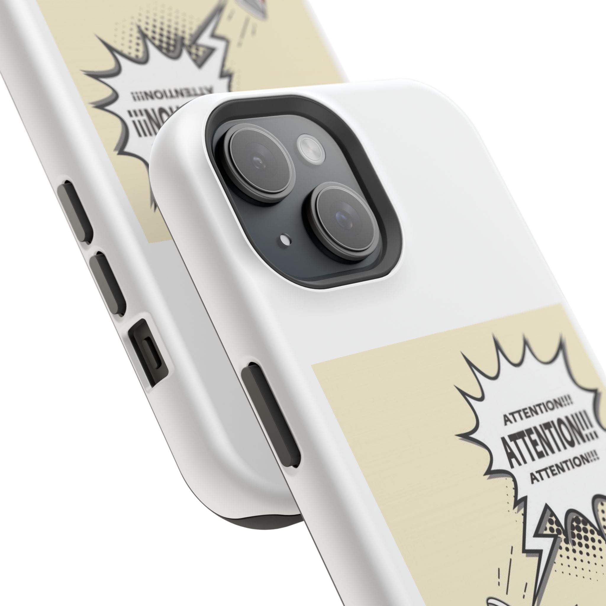 Attention Call Magnetic Tough Cases - Perfect for Gamers & Announcements