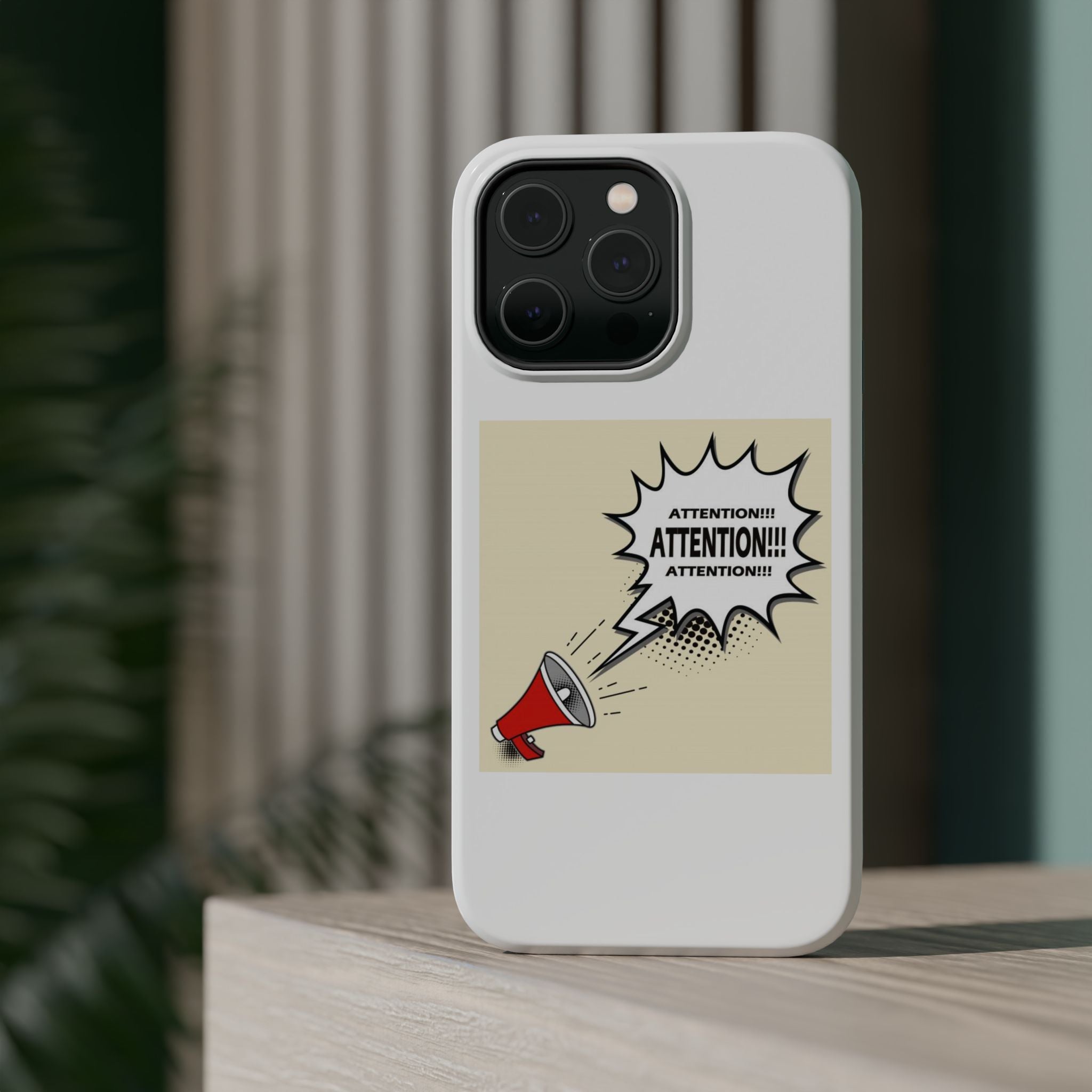 Attention Call Magnetic Tough Cases - Perfect for Gamers & Announcements
