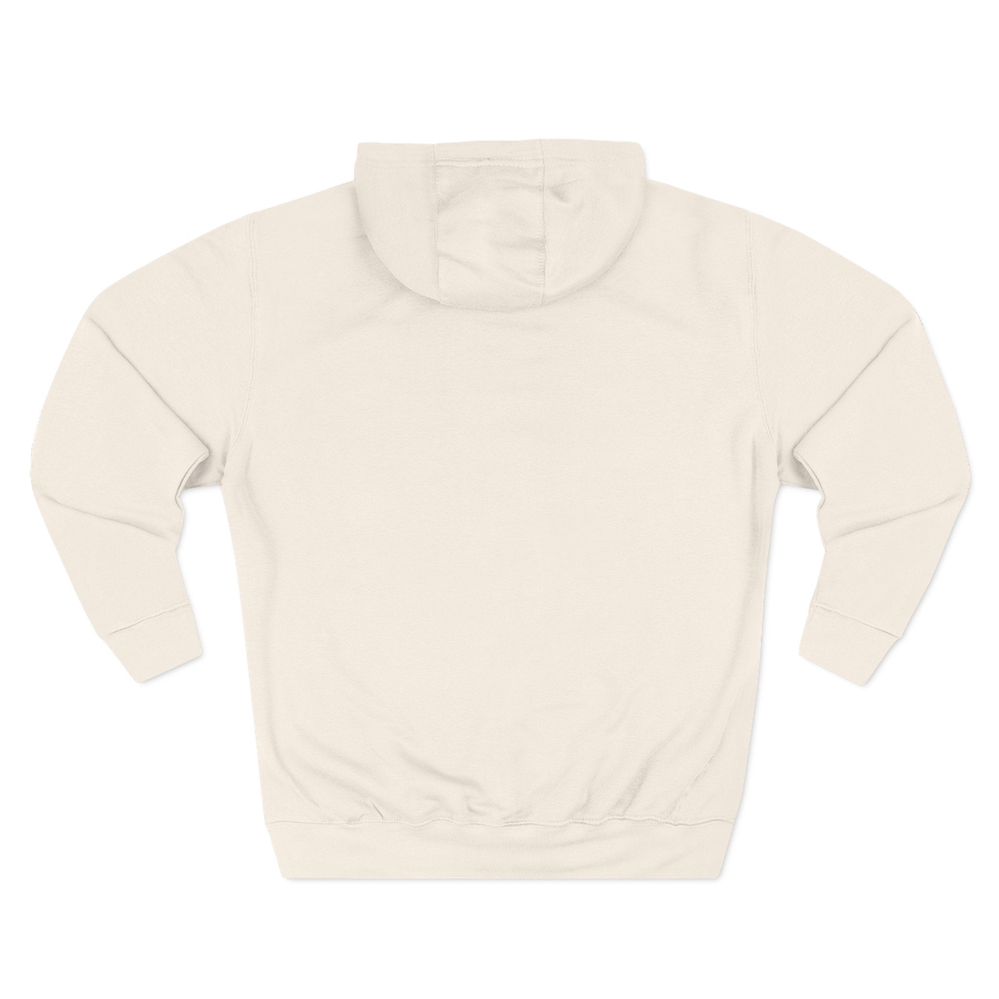 Premium Three-Panel Fleece Hoodie - Comfortable & Stylish Casual Wear