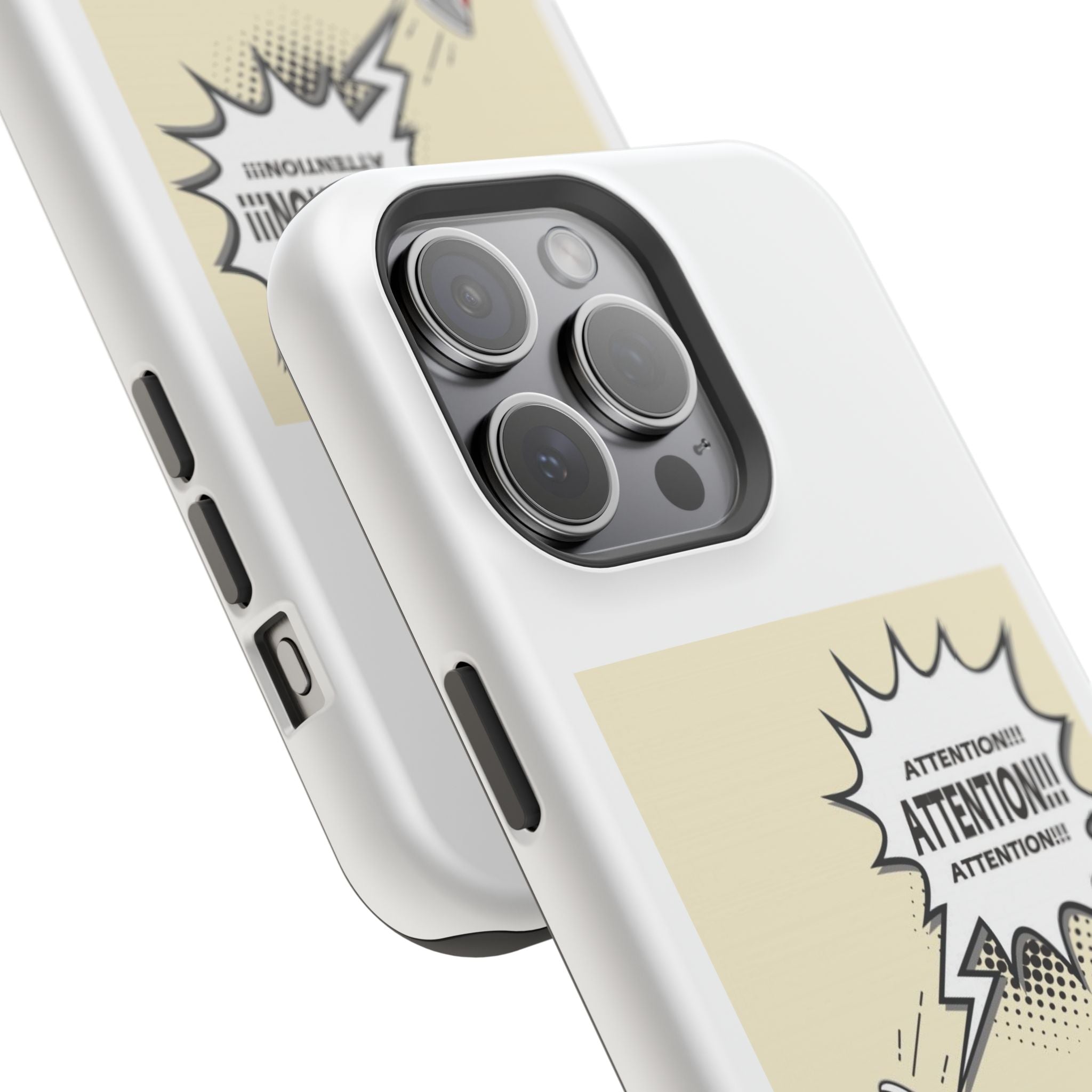 Attention Call Magnetic Tough Cases - Perfect for Gamers & Announcements