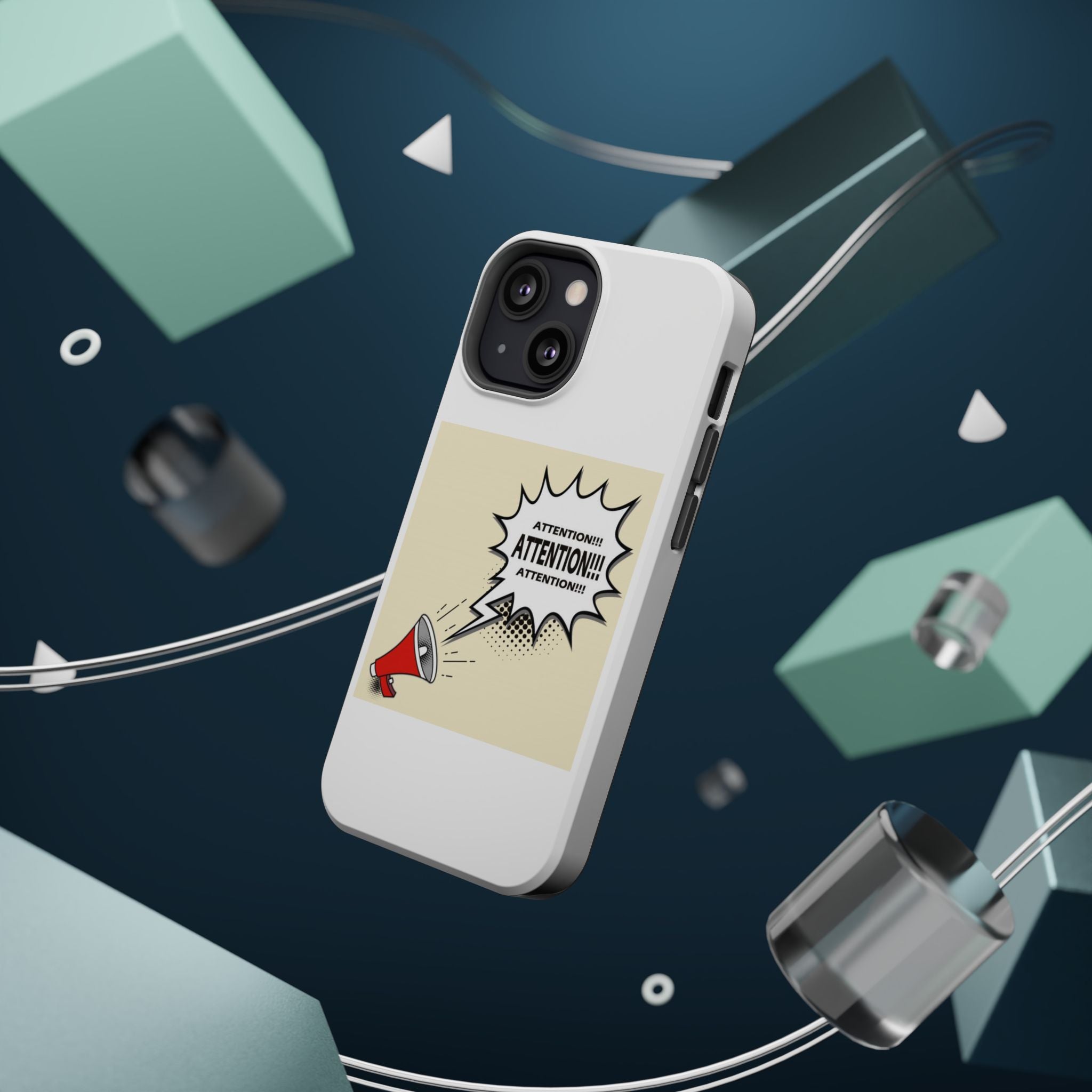 Attention Call Magnetic Tough Cases - Perfect for Gamers & Announcements