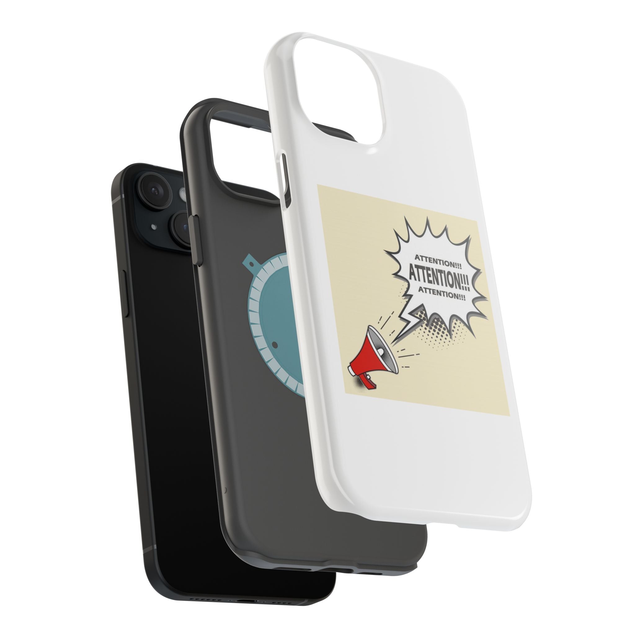 Attention Call Magnetic Tough Cases - Perfect for Gamers & Announcements