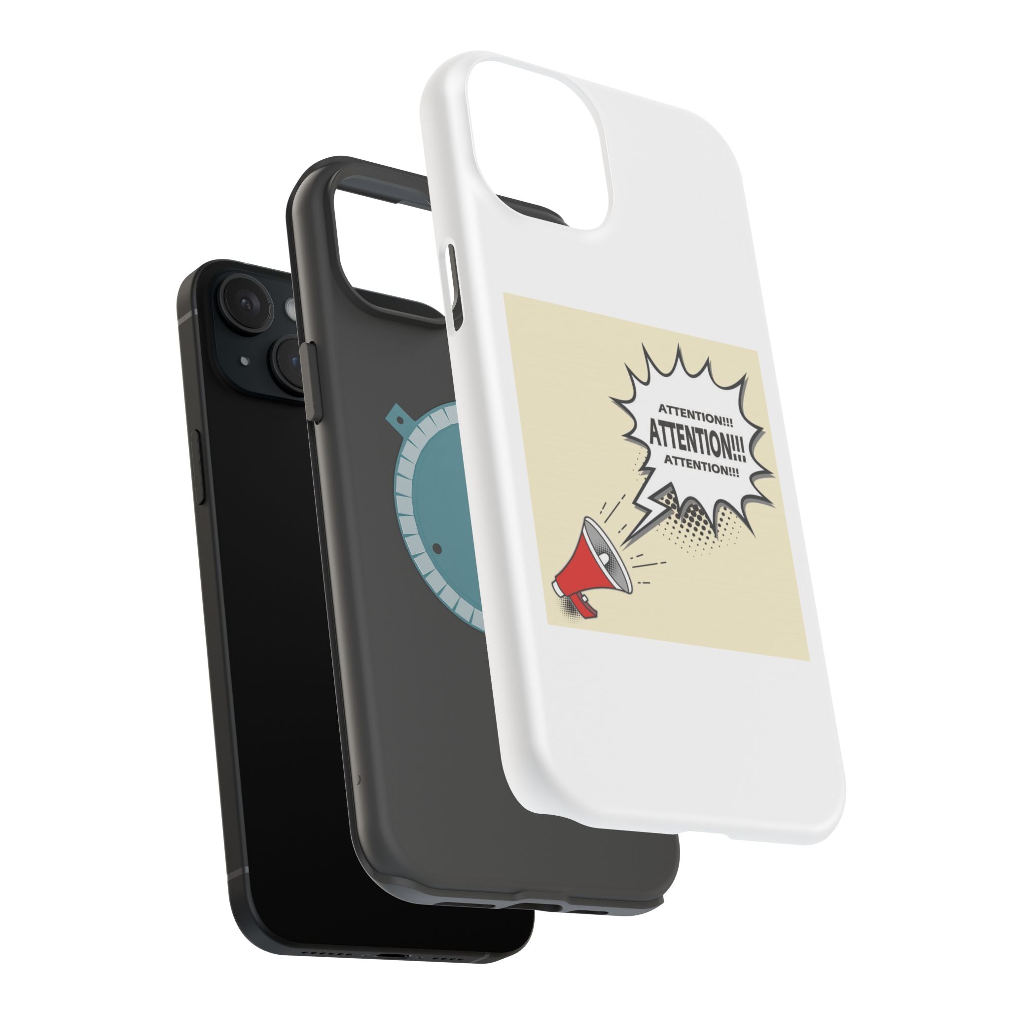 Attention Call Magnetic Tough Cases - Perfect for Gamers & Announcements