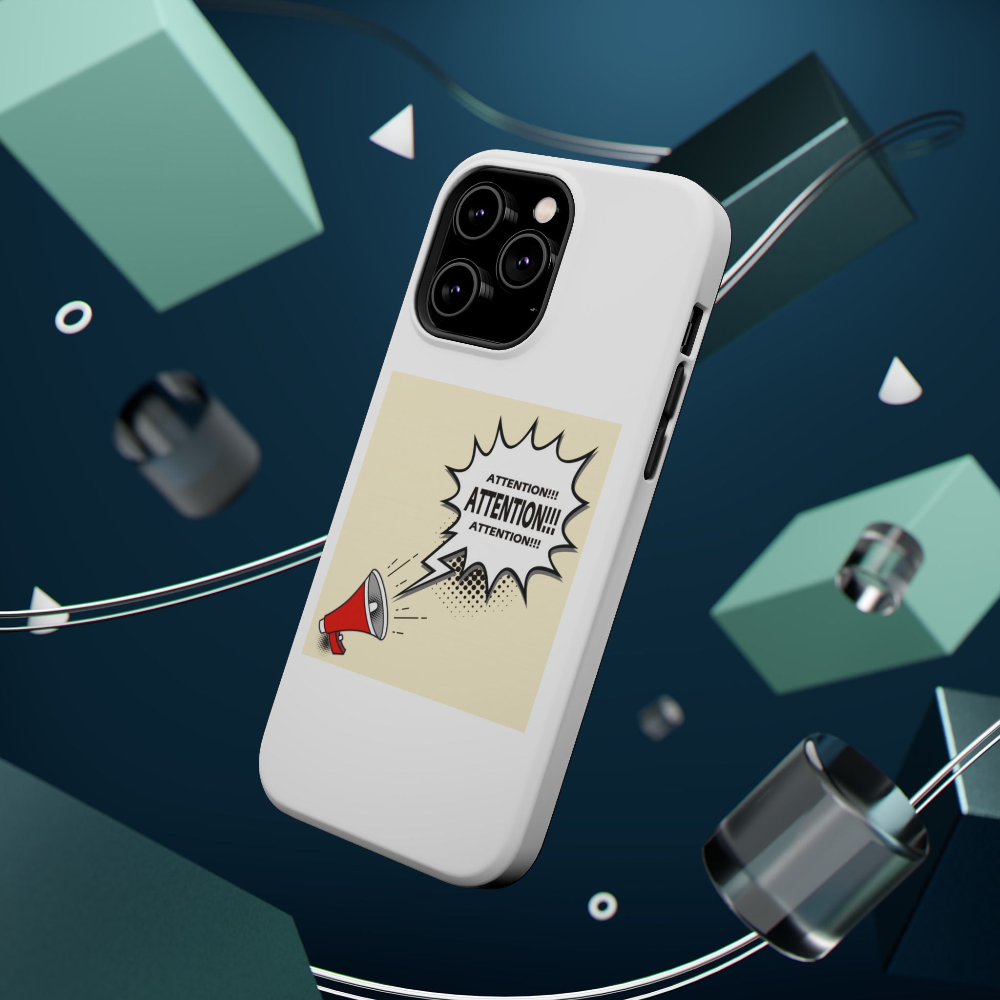 Attention Call Magnetic Tough Cases - Perfect for Gamers & Announcements