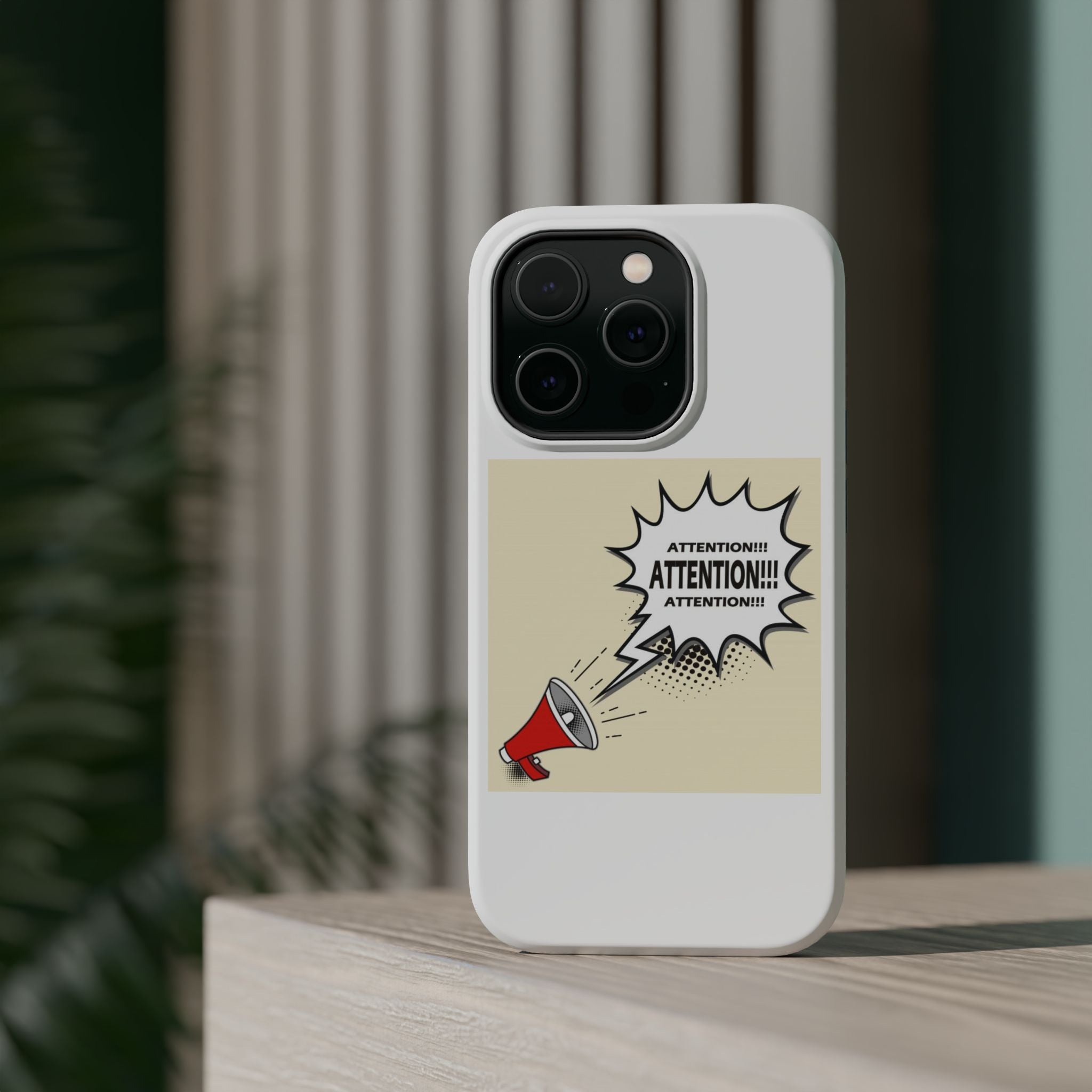 Attention Call Magnetic Tough Cases - Perfect for Gamers & Announcements