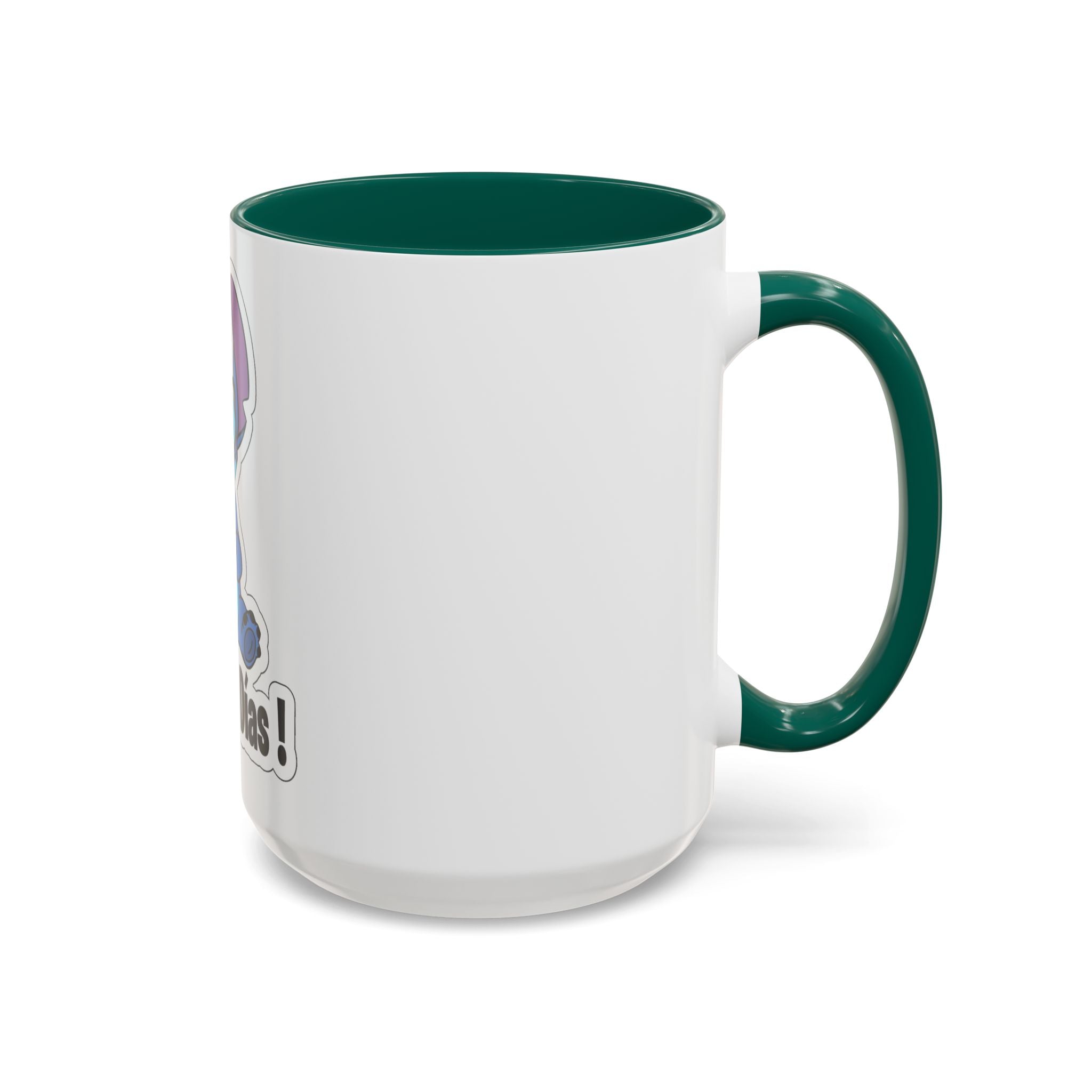 Colorful Cartoon Mug - ¡Buenos Días! - Perfect Gift for Coffee Lovers
