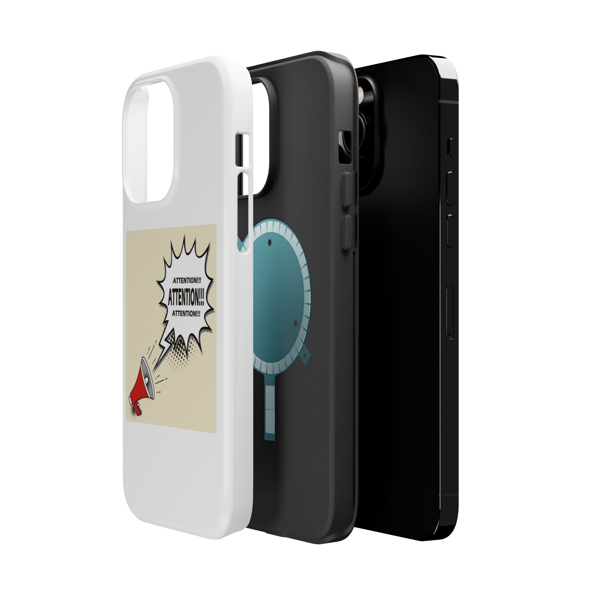 Attention Call Magnetic Tough Cases - Perfect for Gamers & Announcements