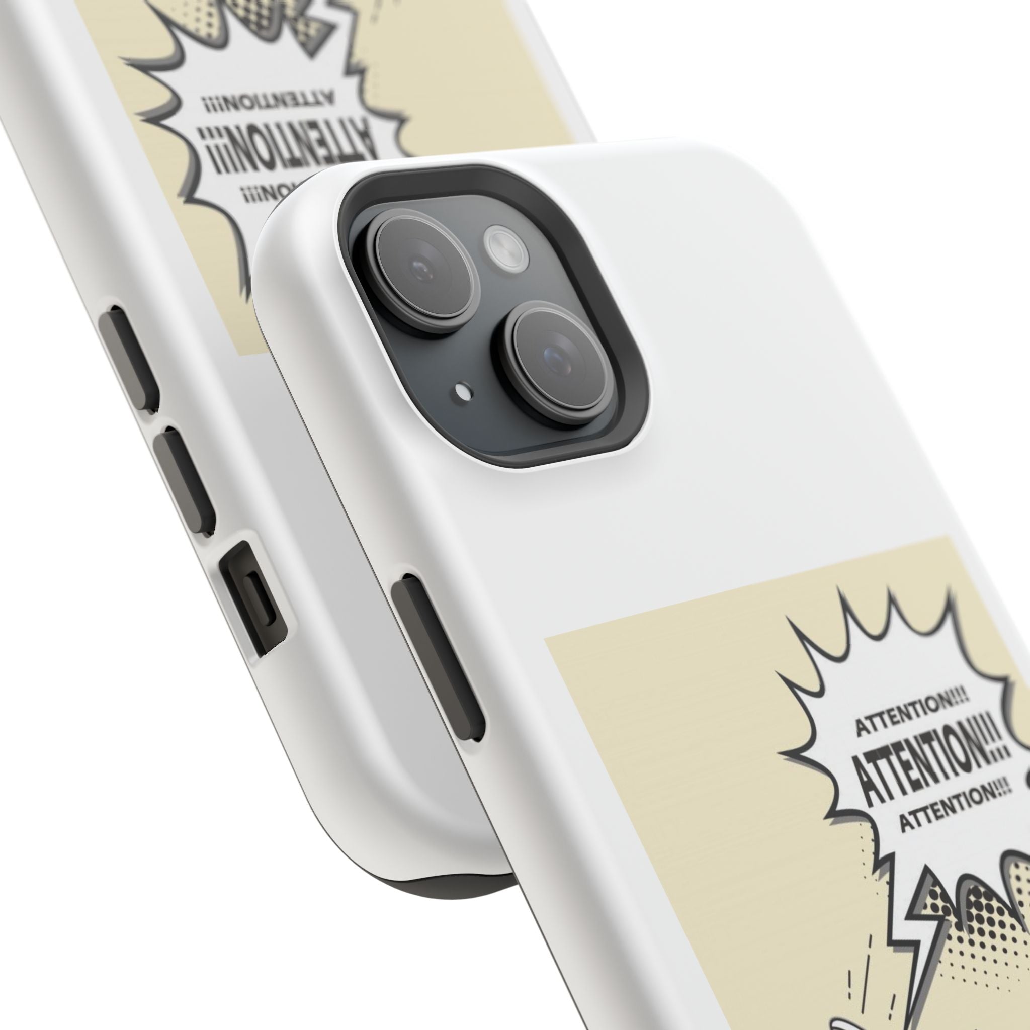 Attention Call Magnetic Tough Cases - Perfect for Gamers & Announcements