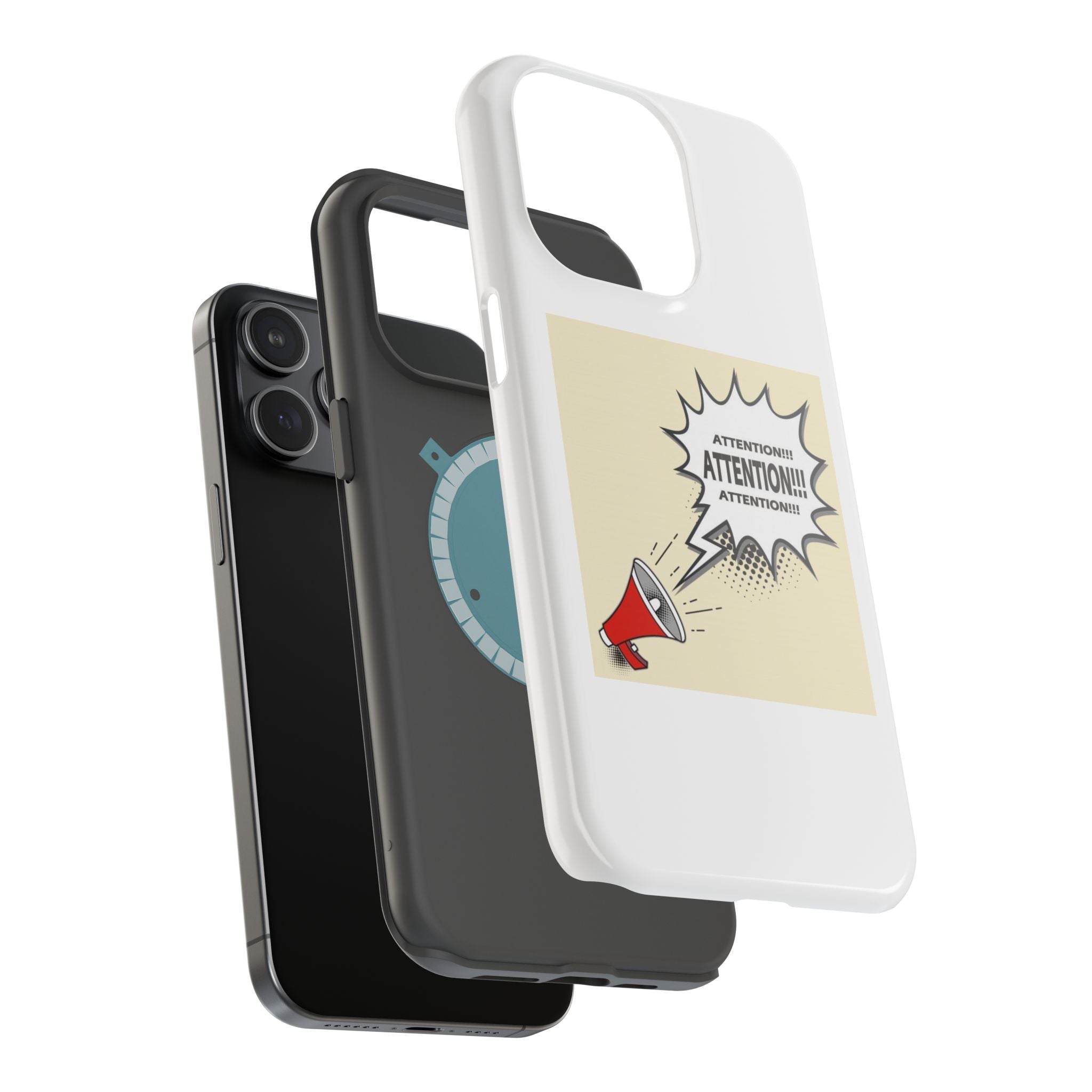 Attention Call Magnetic Tough Cases - Perfect for Gamers & Announcements
