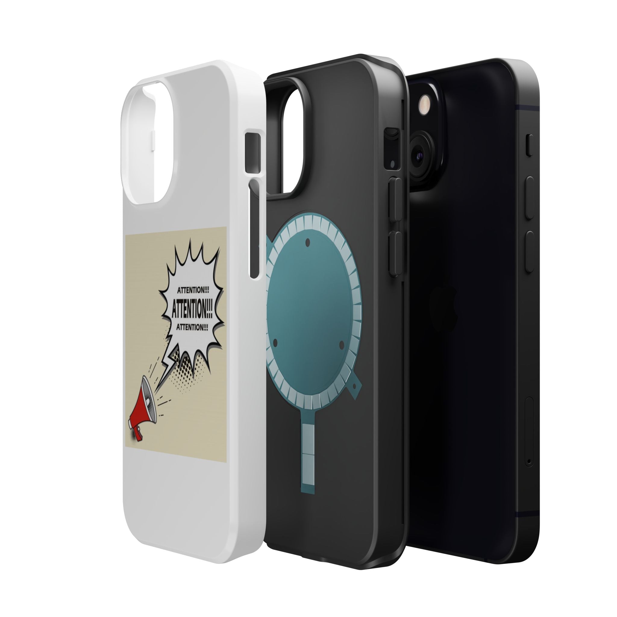 Attention Call Magnetic Tough Cases - Perfect for Gamers & Announcements