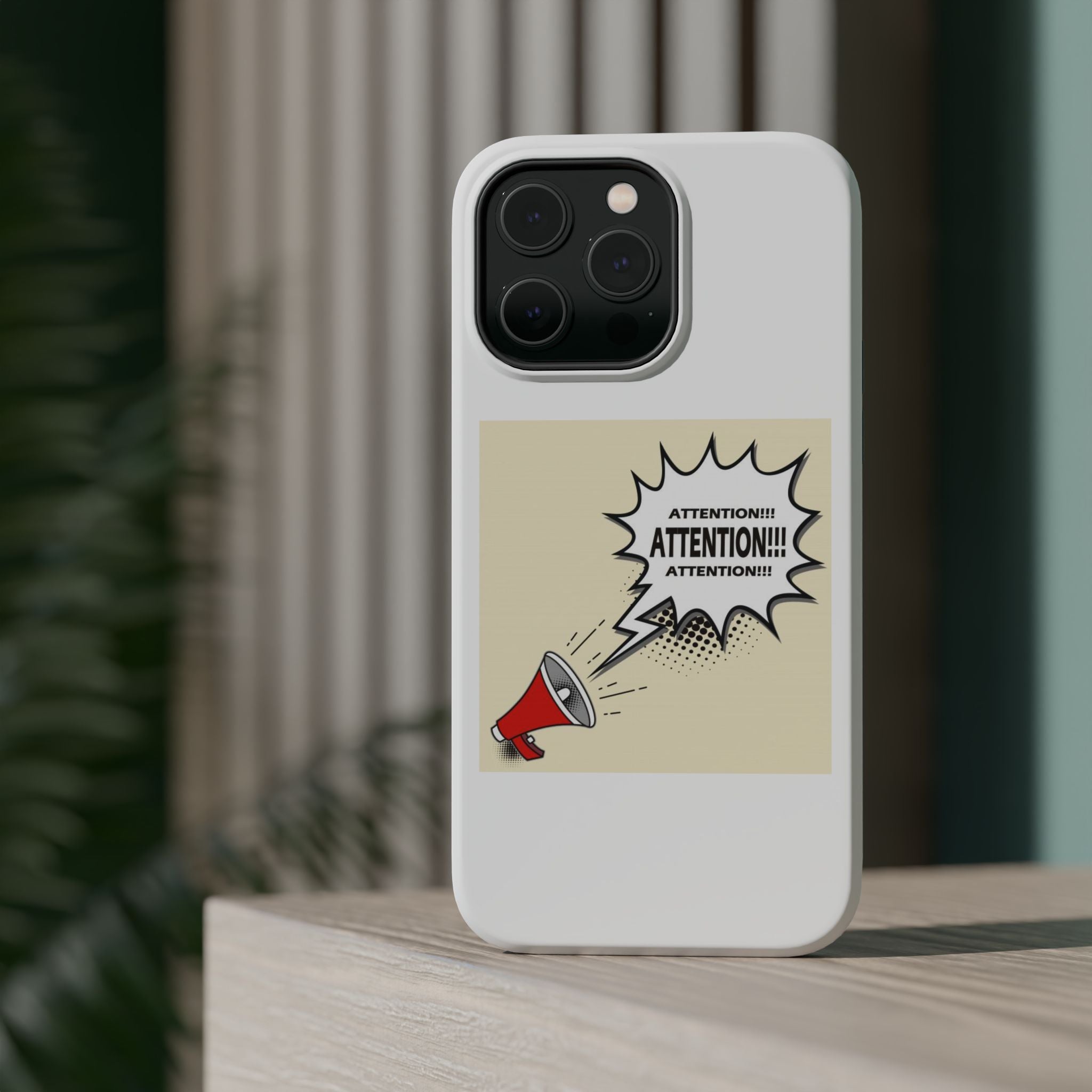 Attention Call Magnetic Tough Cases - Perfect for Gamers & Announcements